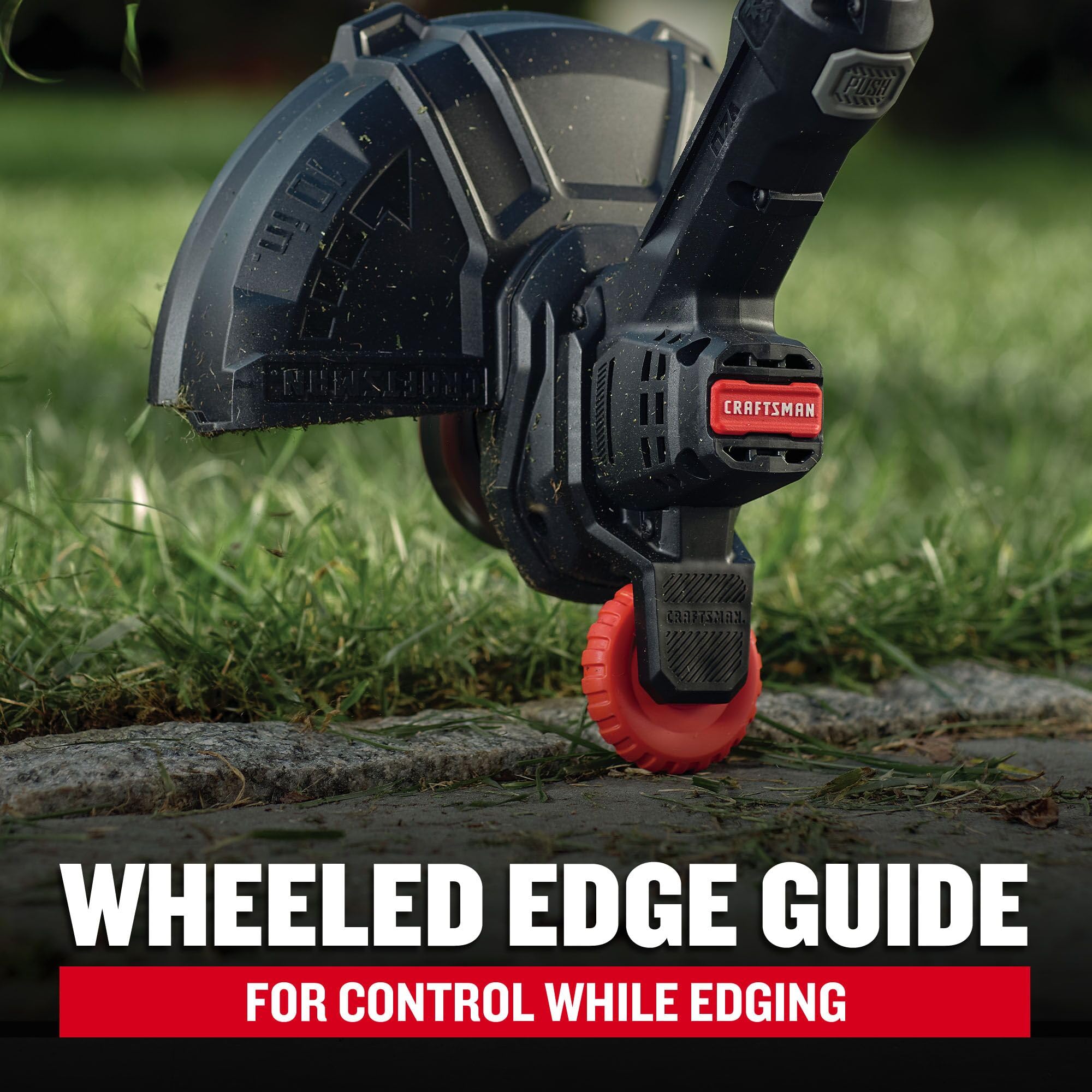 craftsman-v20-cordless-10-weedwacker-string-trimmer-and-edger-kit-cmcst915d1-wit image 3