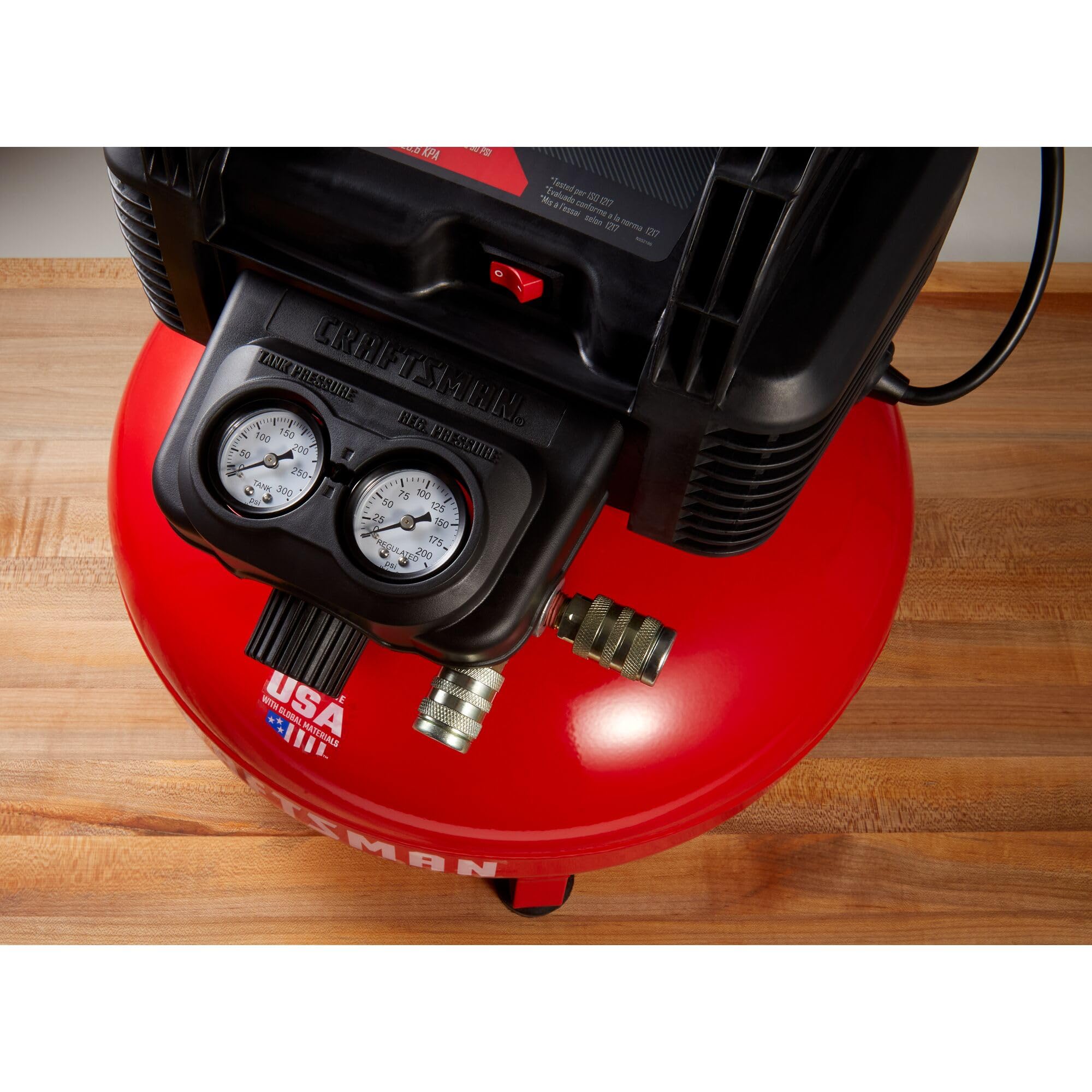 craftsman-cmec1kit18-air-compressor-combo-kit-with-18-gauge-brad-nailer-and-hose image 7
