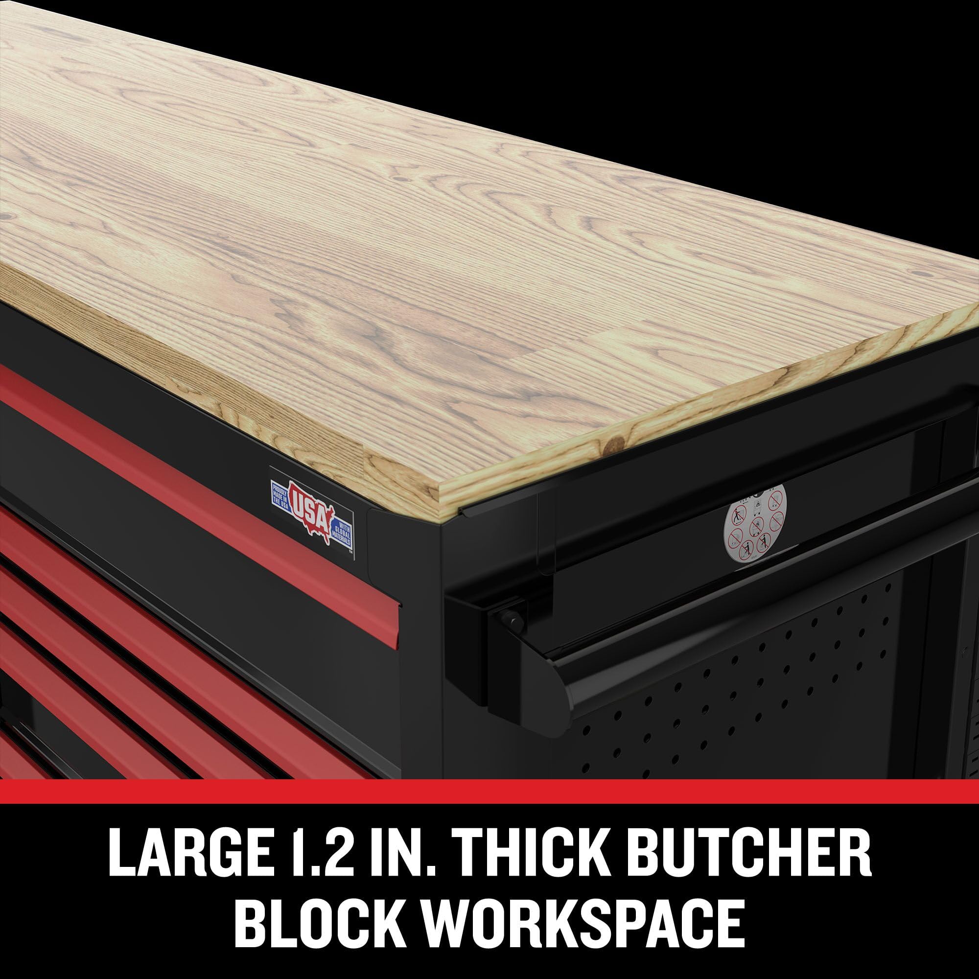 craftsman-v-series-63-in-garage-storage-mobile-workstation-with-11-drawers-cmstv image 3