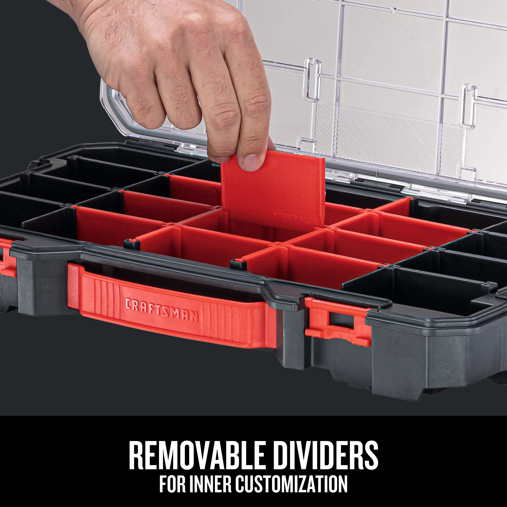 craftsman-versastack-20-compartment-small-parts-organizer-with-removable-divider image 3
