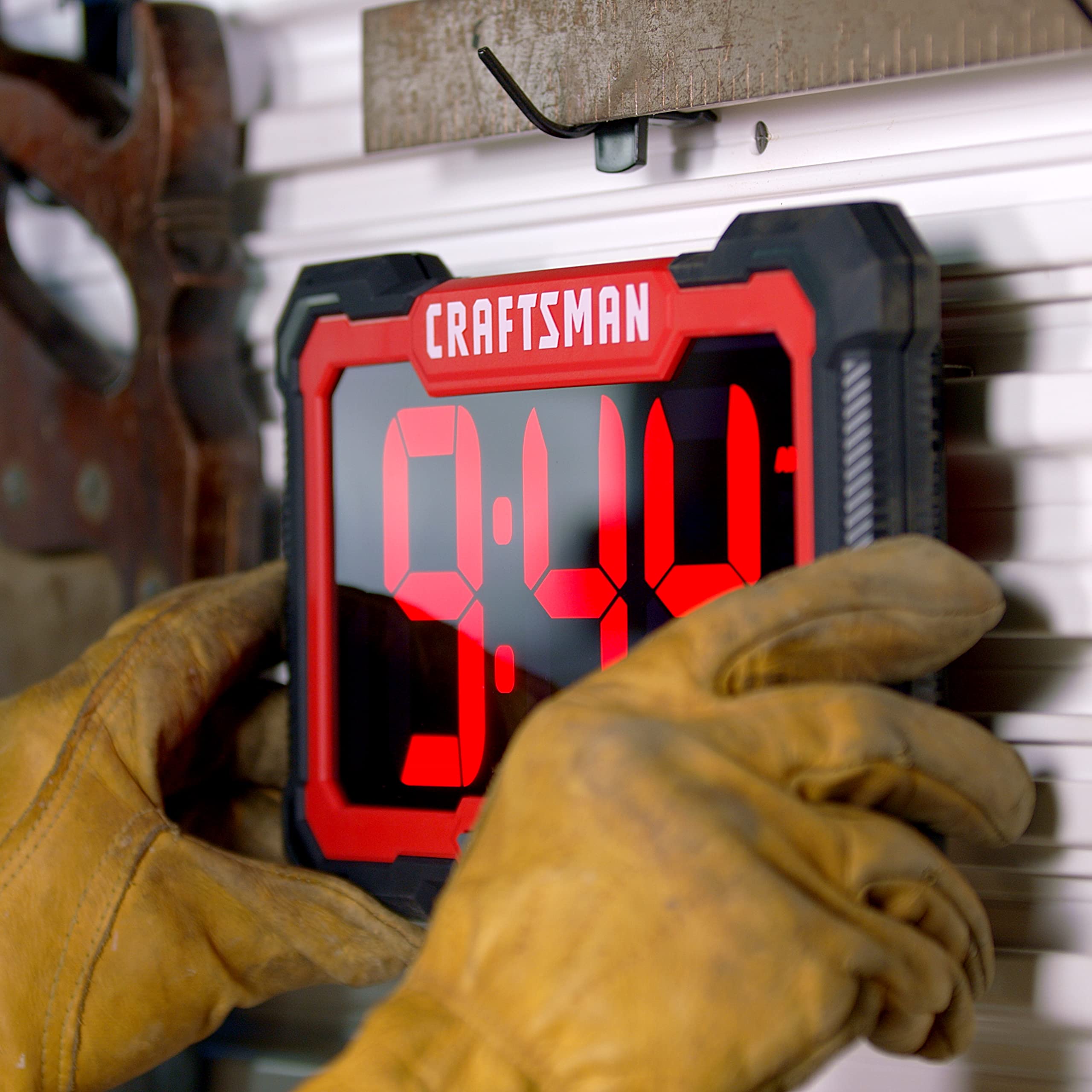 craftsman-11-led-digital-clock-with-versatrack-compatibility image 3