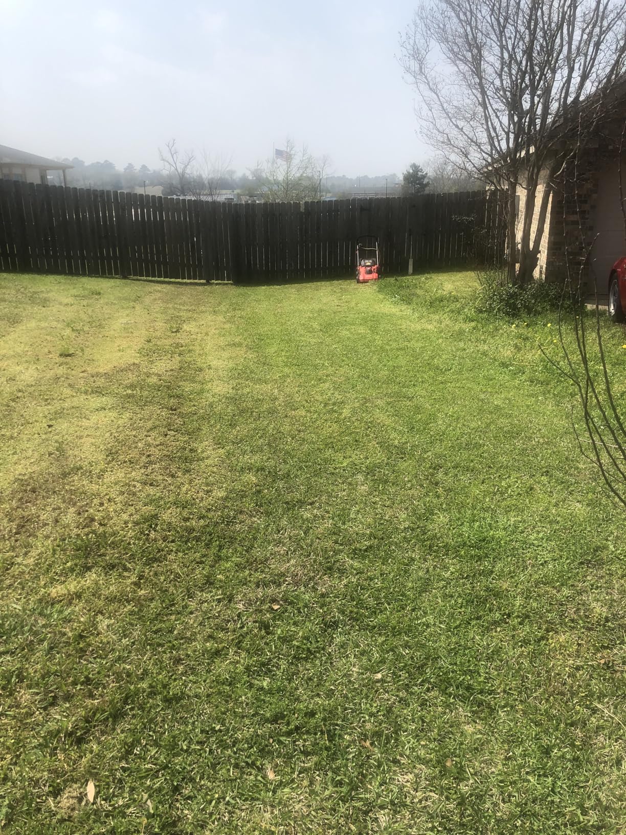 Not for thick grass
