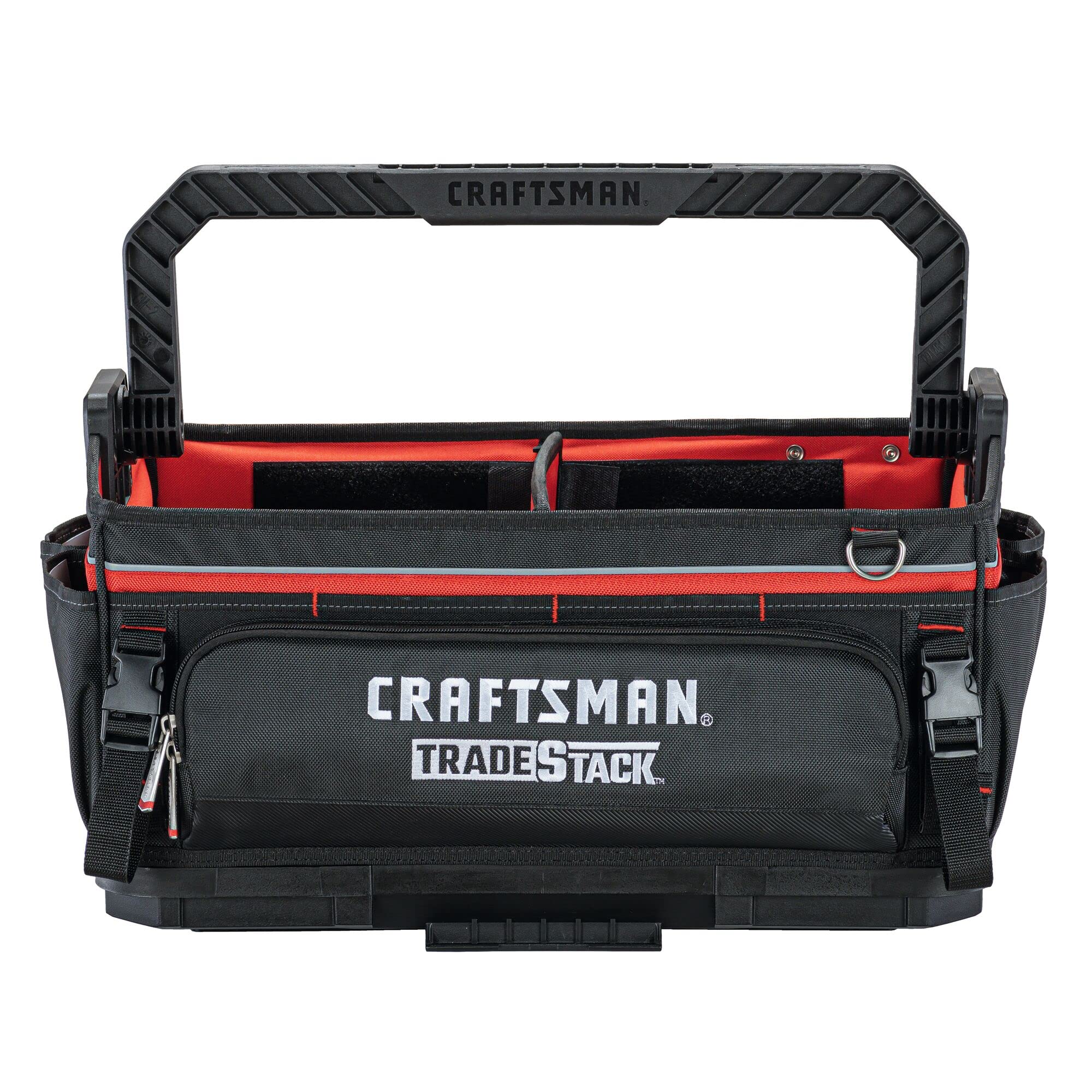 craftsman-tradestack-system-tool-bag-22-inch-open-mouth-tote-waterproof-hard-bot image 1