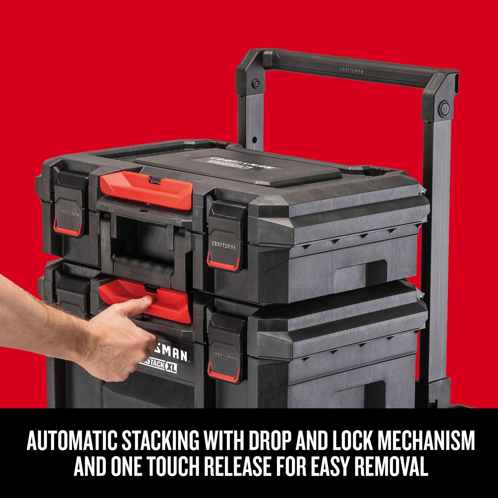craftsman-versastack-xl-4-piece-rolling-tower-tool-storage-system-cmst60420 image 4