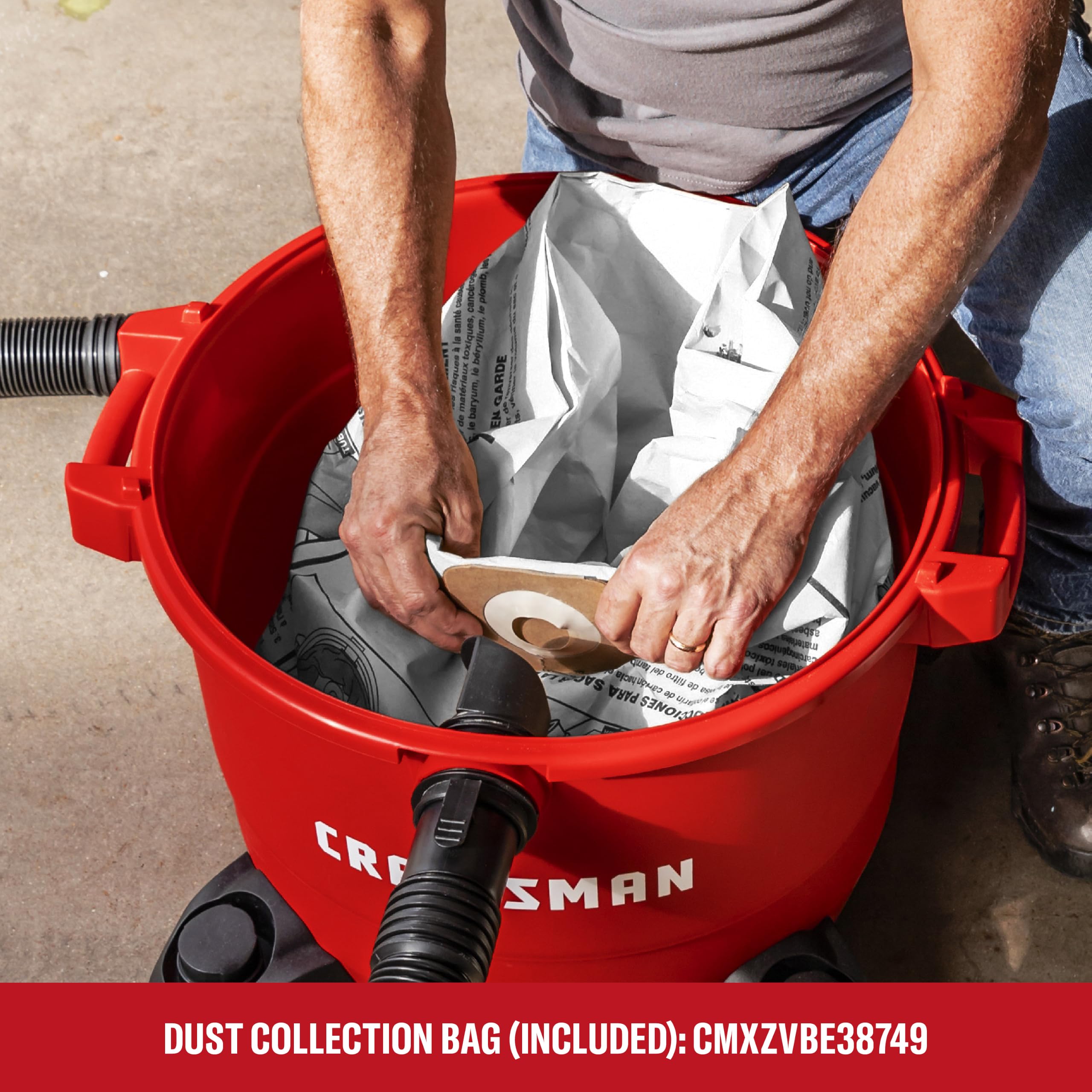 craftsman-16-gallon-6-5-peak-hp-wet-dry-shop-vacuum-cmxevbe17595 image 5