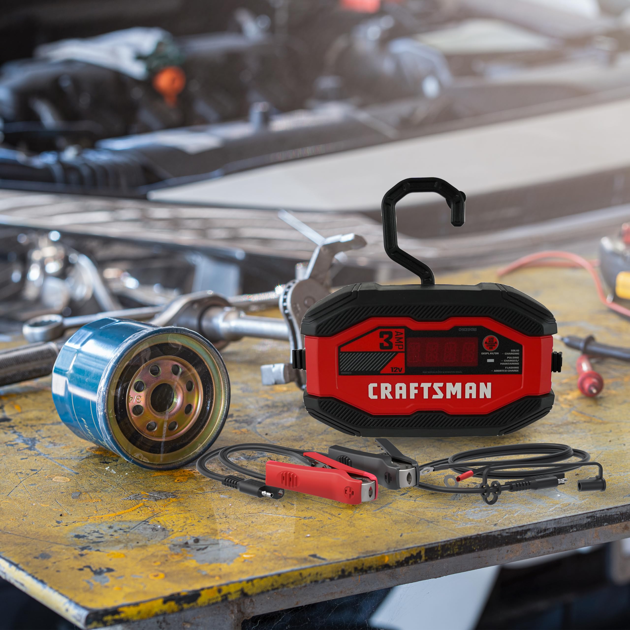 craftsman-cmxcesm260-3-in-1-3-amp-12v-fully-automatic-battery-charger-and-mainta image 7