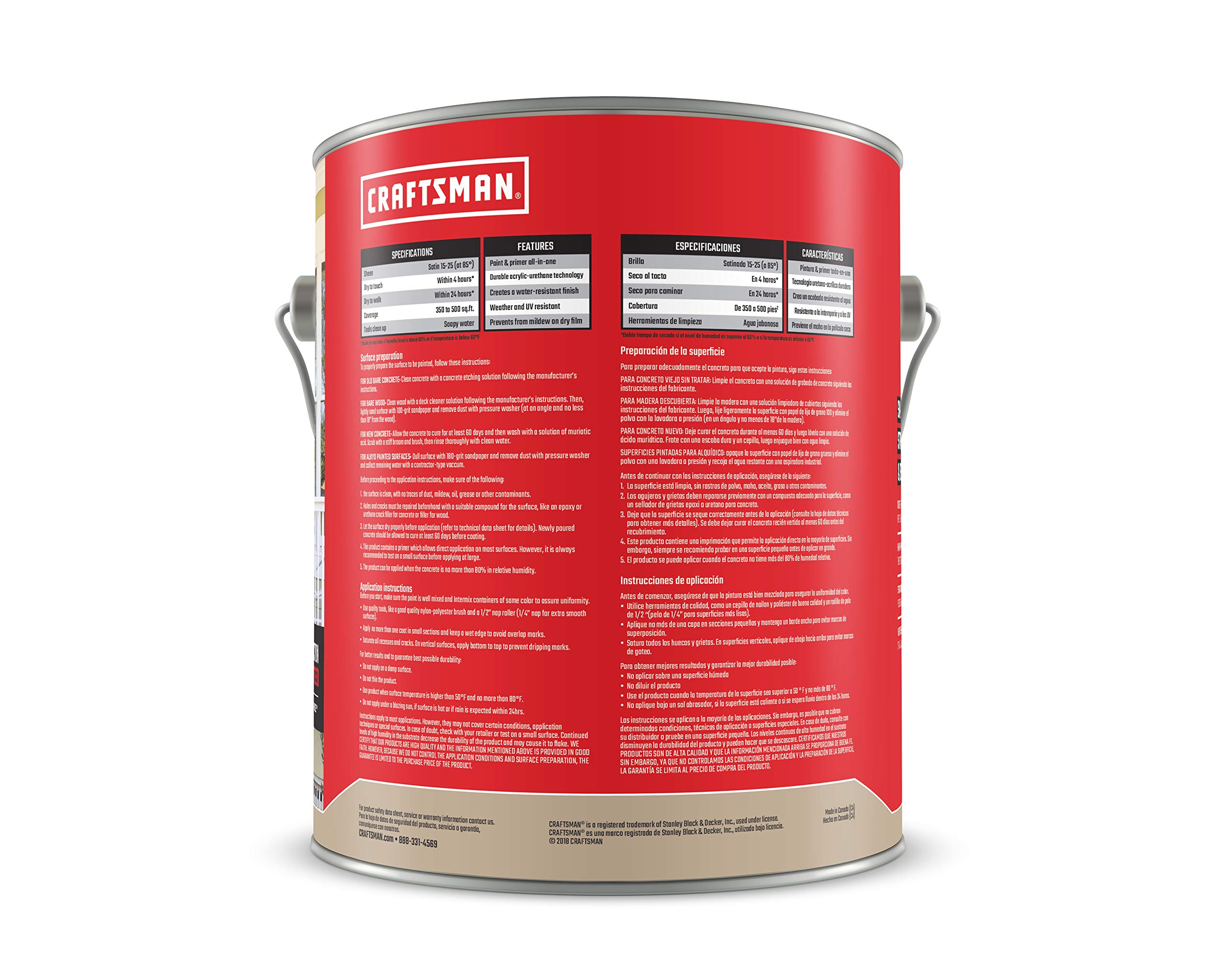 craftsman-semi-transparent-wood-stain-and-sealer-interior-exterior-porch-and-flo image 2