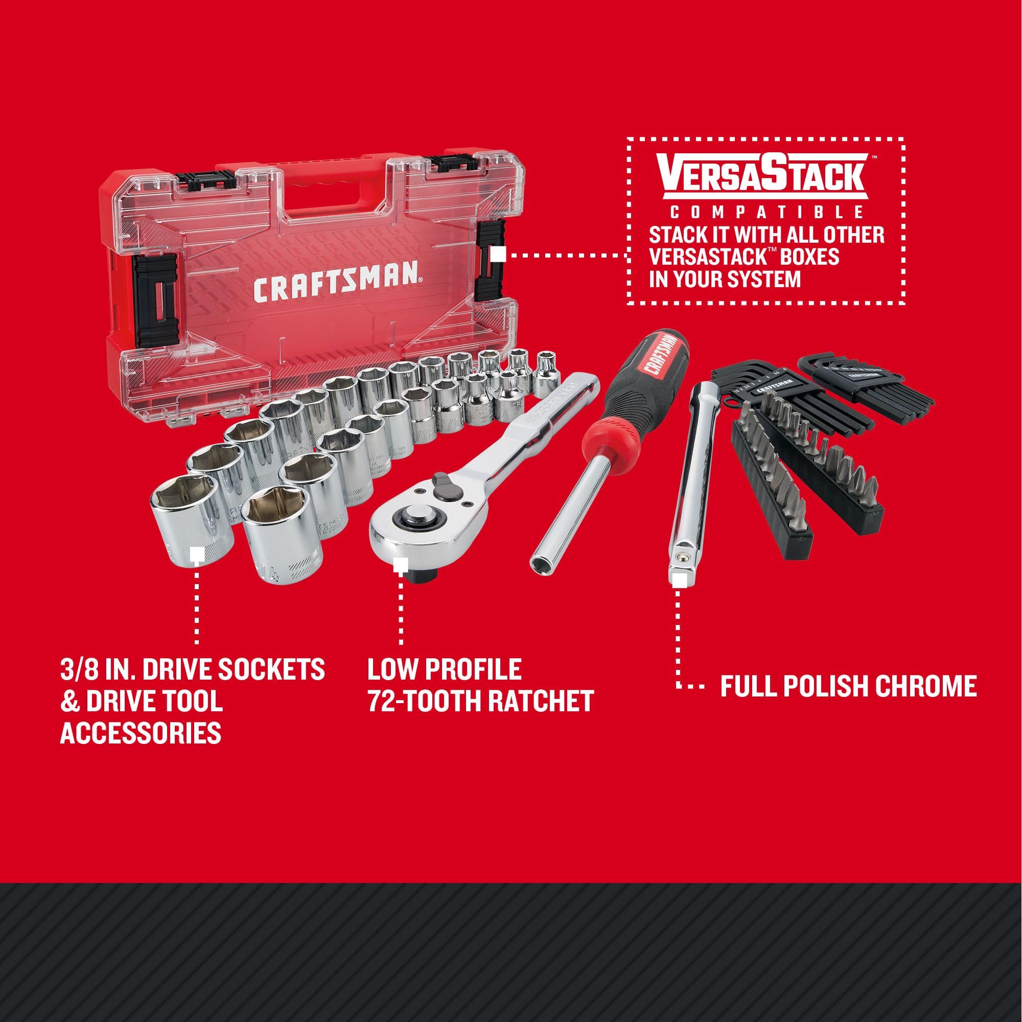 craftsman-versastack-63-piece-mechanics-tool-set-3-8-inch-drive-cmmt45163-low-pr image 2
