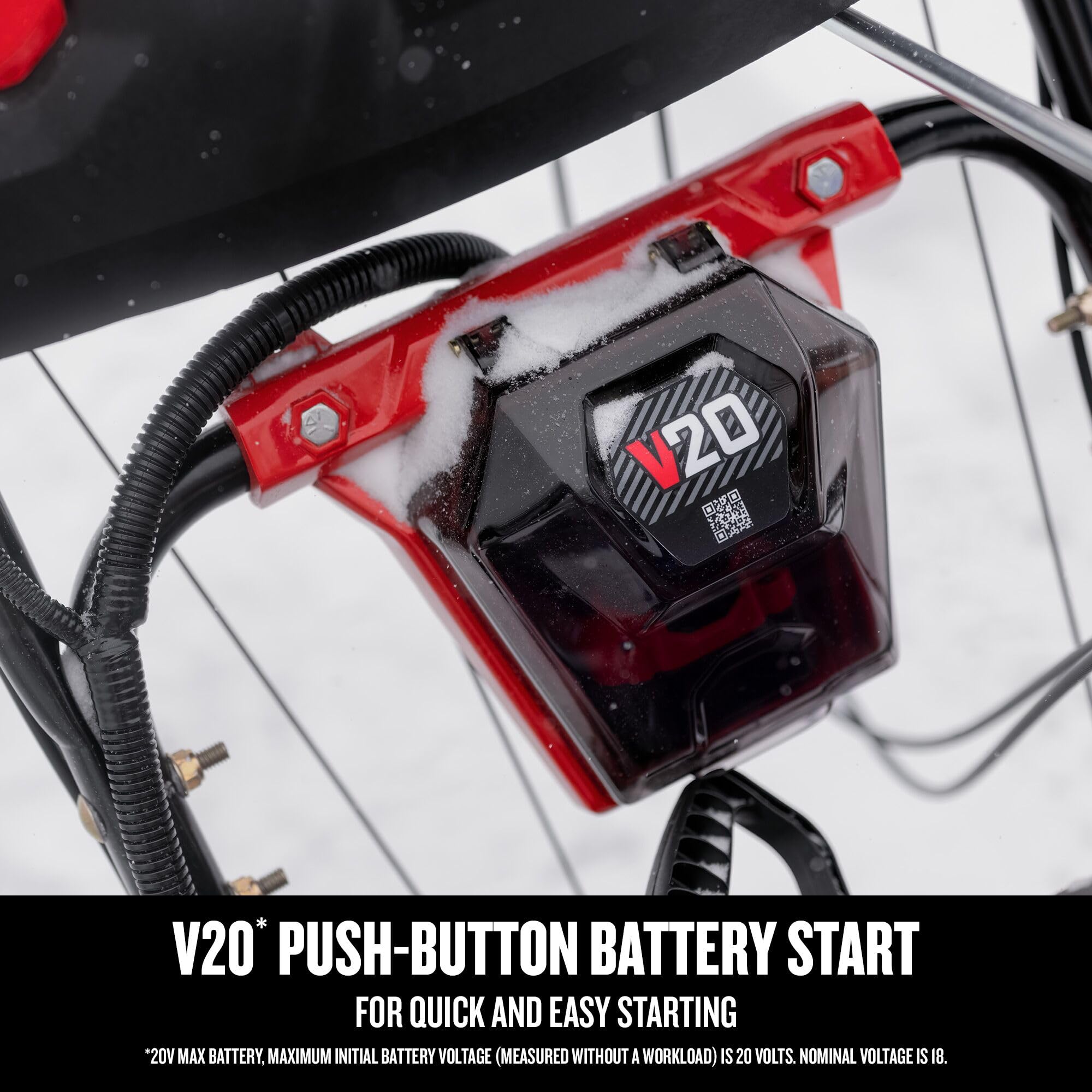 craftsman-performance-26-v20-two-stage-self-propelled-snow-blower-with-push-butt image 6