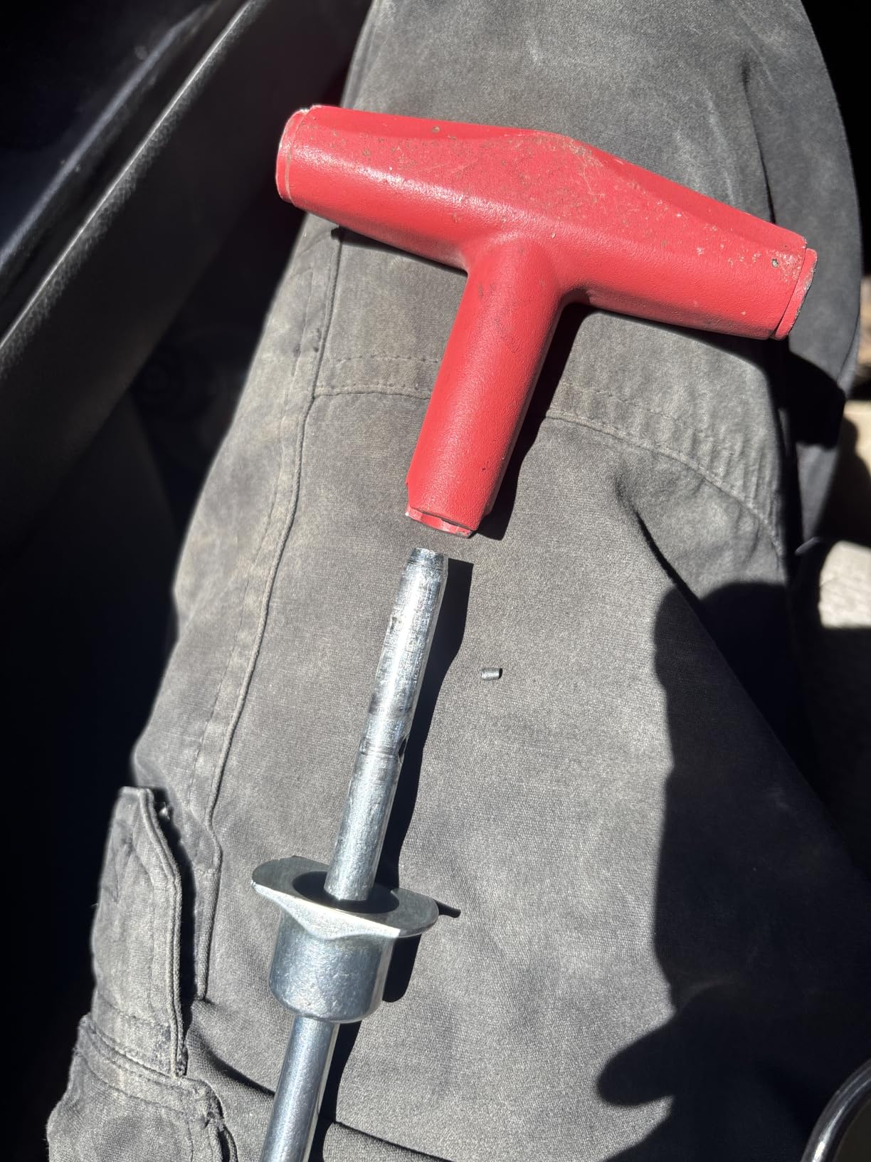Good wrench, but the handle could be more comfortable