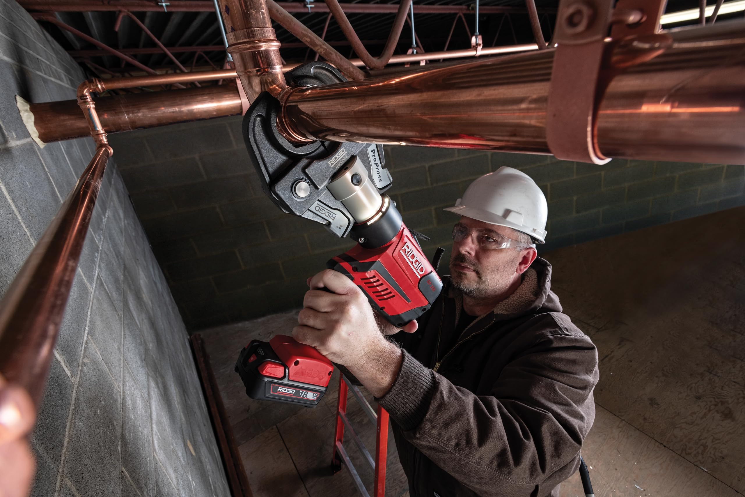 ridgid-67083-rp-350-propress-pressing-tool-with-led-interface-and-bluetooth-conn image 4