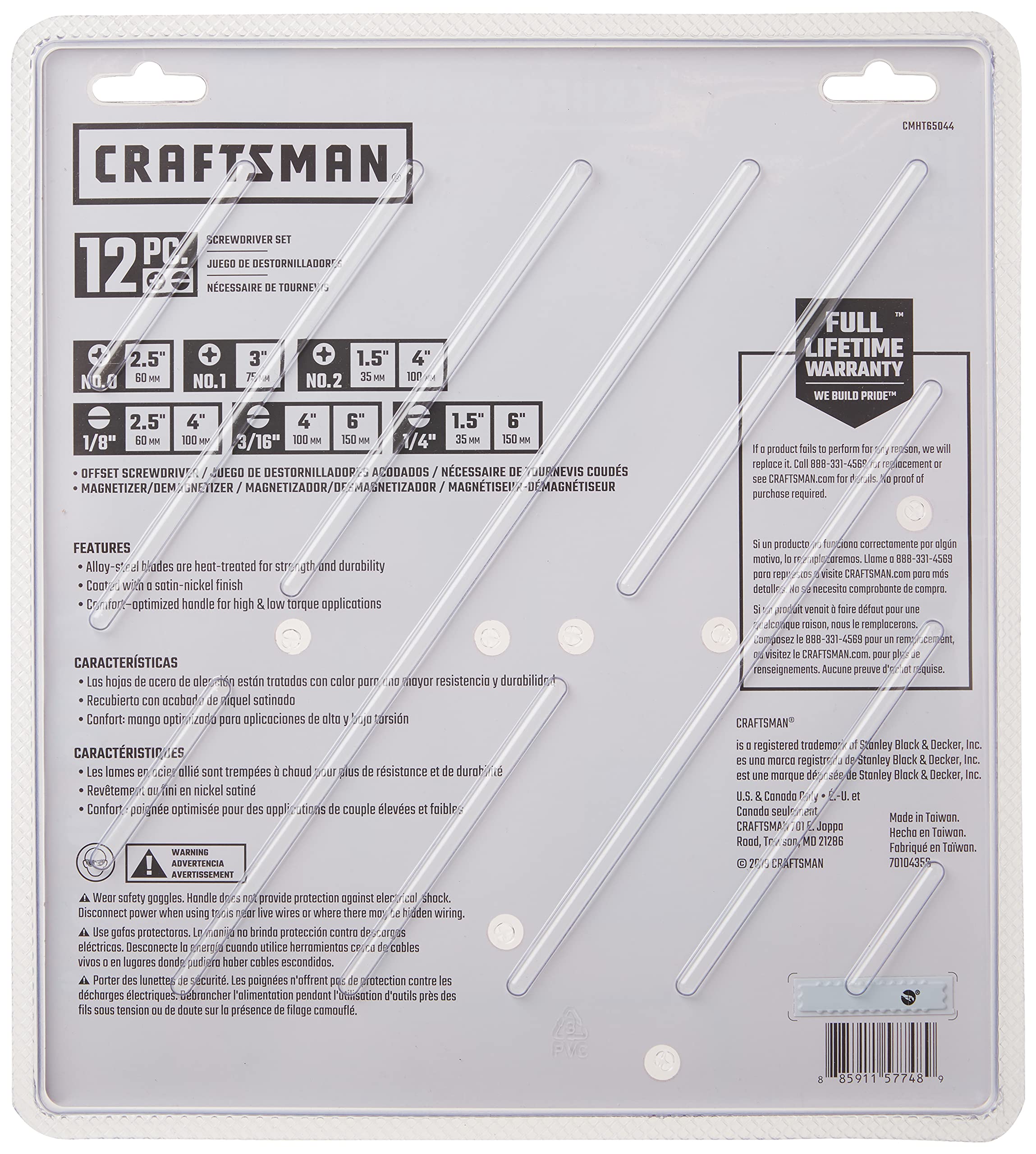 craftsman-screwdriver-set-assorted-12-piece-cmht65044 image 3