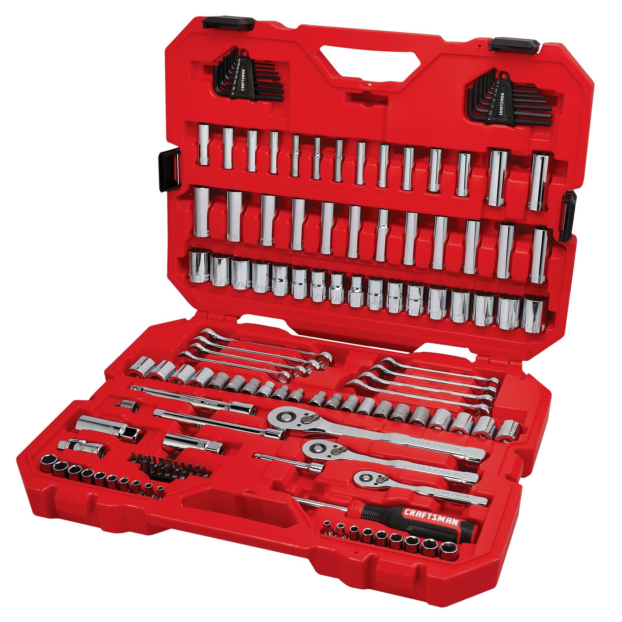craftsman-cmmt12124-mechanic-tool-set-135-piece-sae-metric-1-4-3-8-1-2-drive-soc image 1