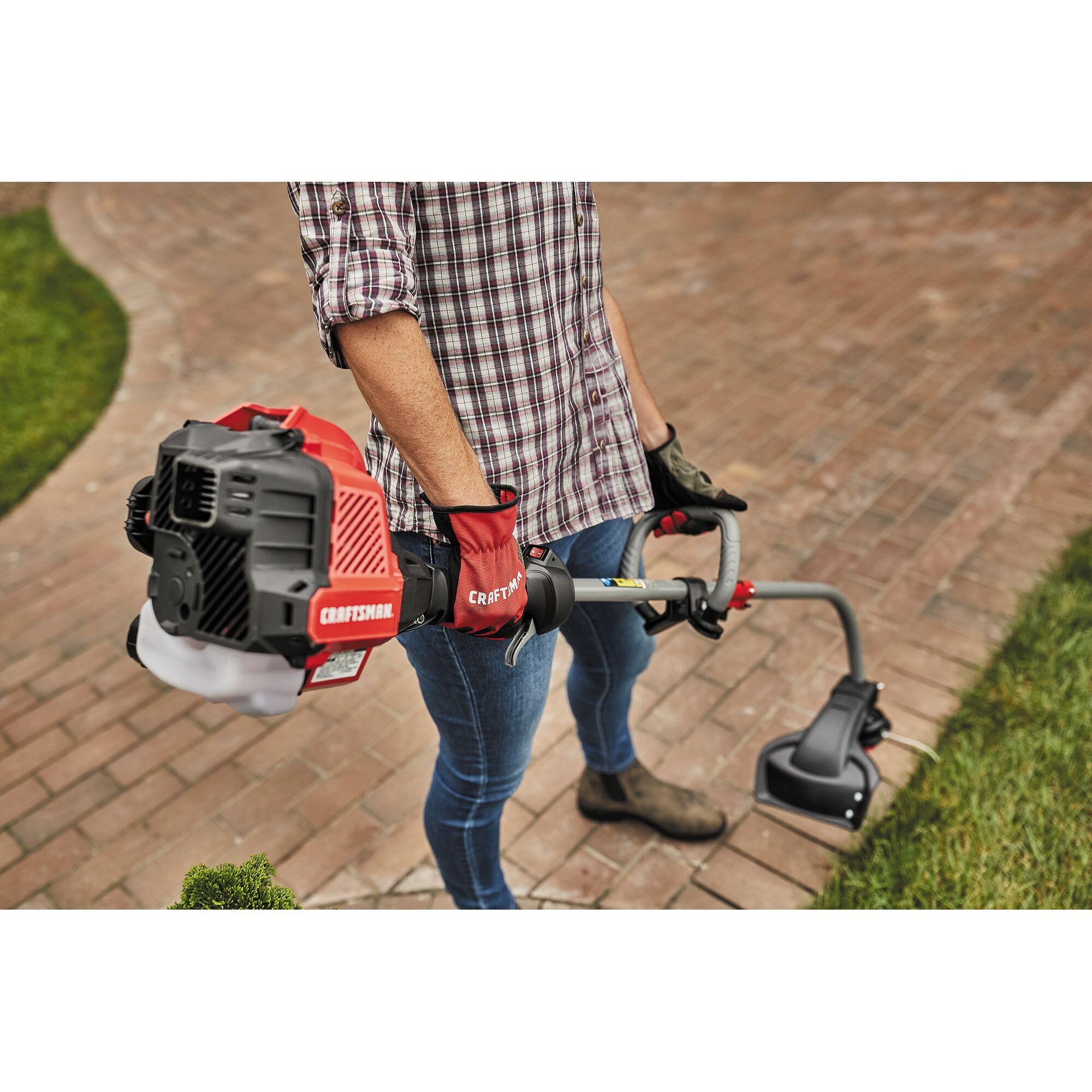 craftsman-wc2200-25cc-2-cycle-gas-string-trimmer-with-trimmerplus-attachment-com image 3