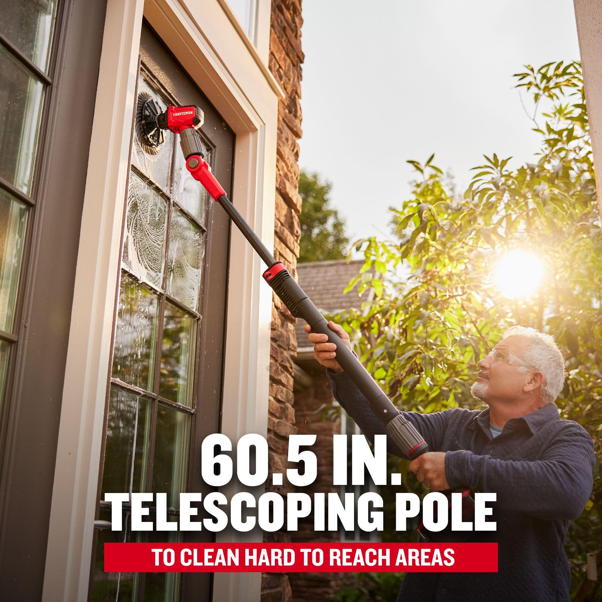 craftsman-v20-cordless-2-in-1-power-scrubber-kit-cmcps520d1-with-telescoping-pol image 4