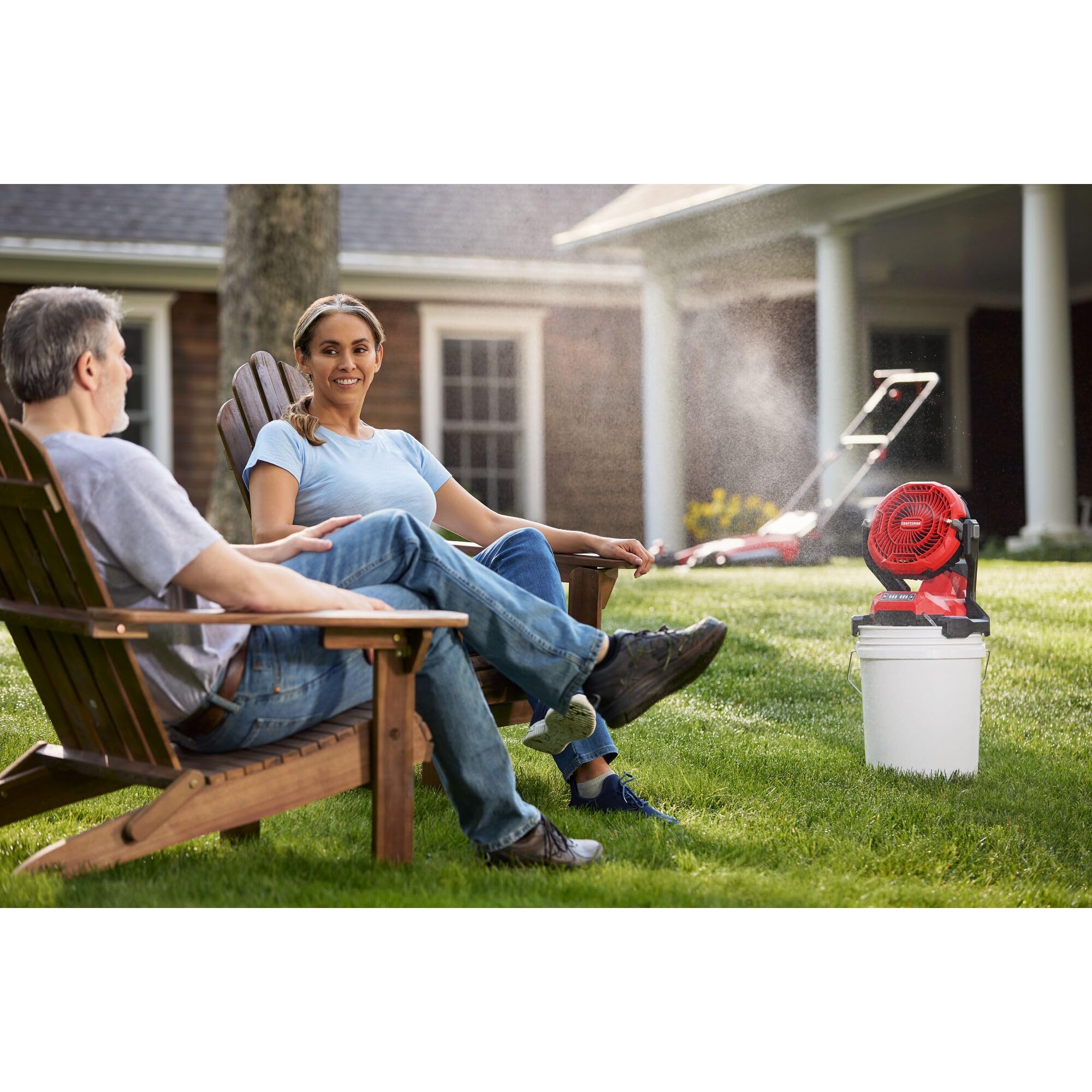 craftsman-v20-cordless-misting-fan-kit-cmce003c1-3-speed-mist-settings-garden-ho image 6