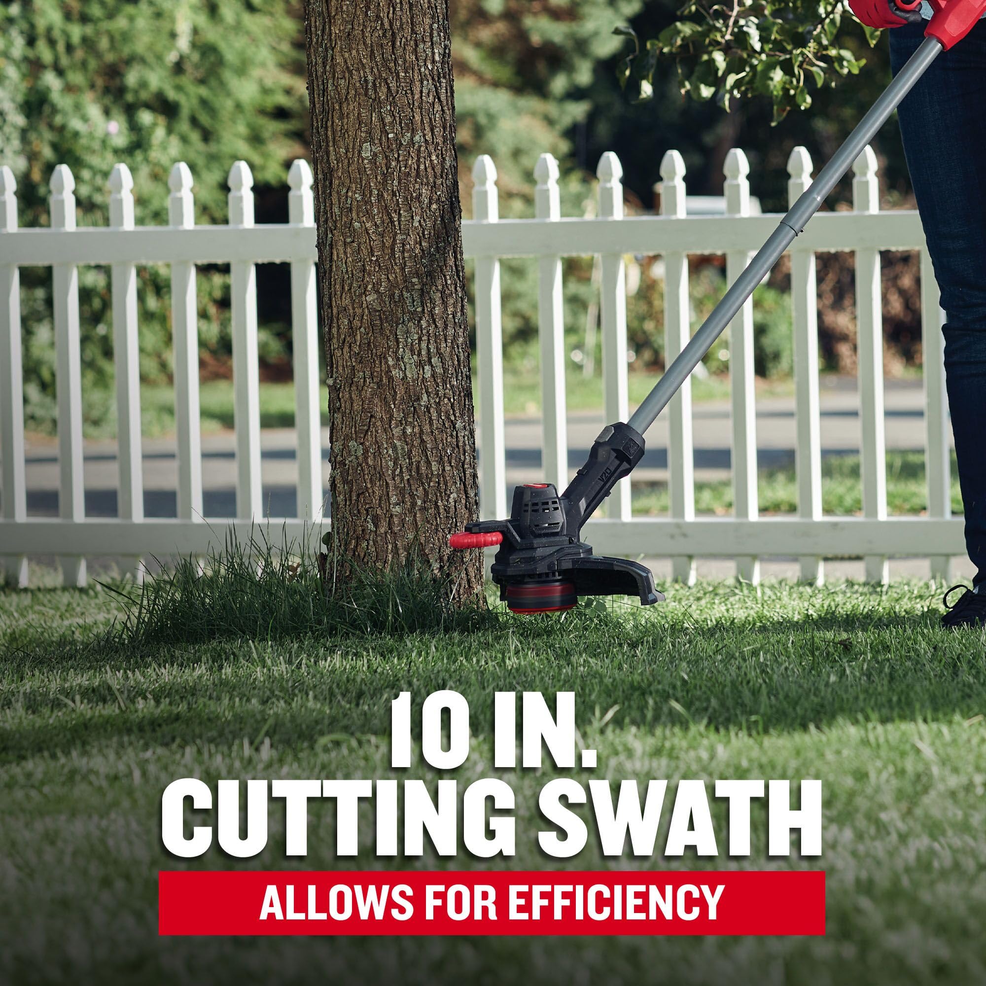 craftsman-v20-cordless-10-weedwacker-string-trimmer-and-edger-kit-cmcst915d1-wit image 4