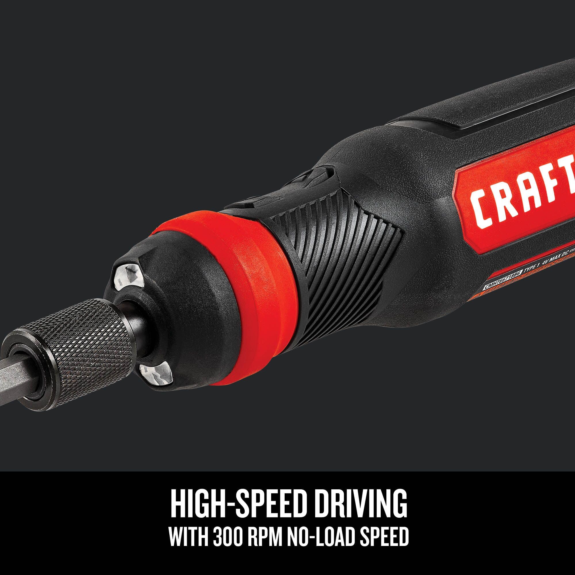 craftsman-4v-electric-screwdriver-set-with-micro-usb-charging-cmht66718b20 image 5