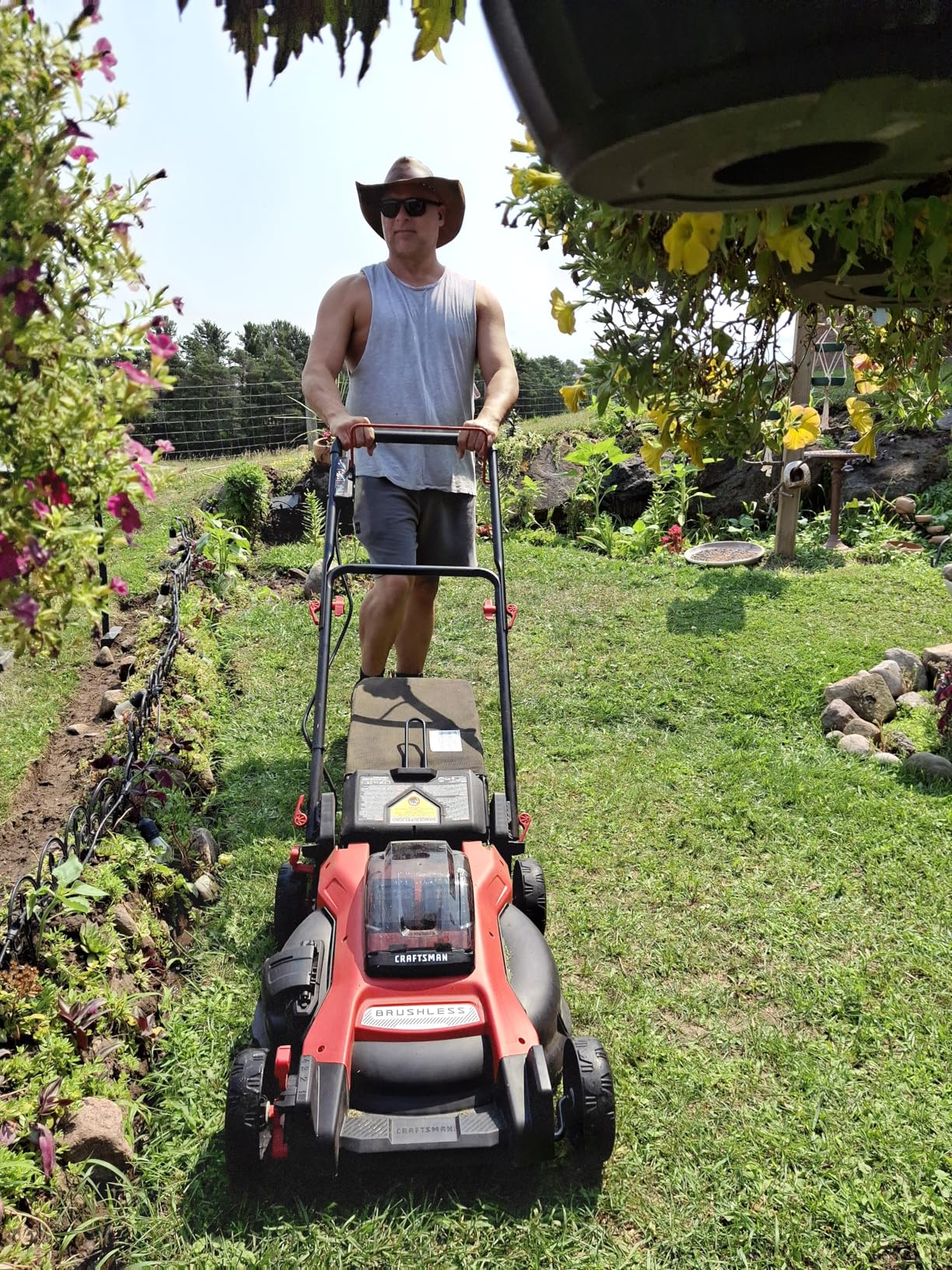 Not powerful enough for thick grass