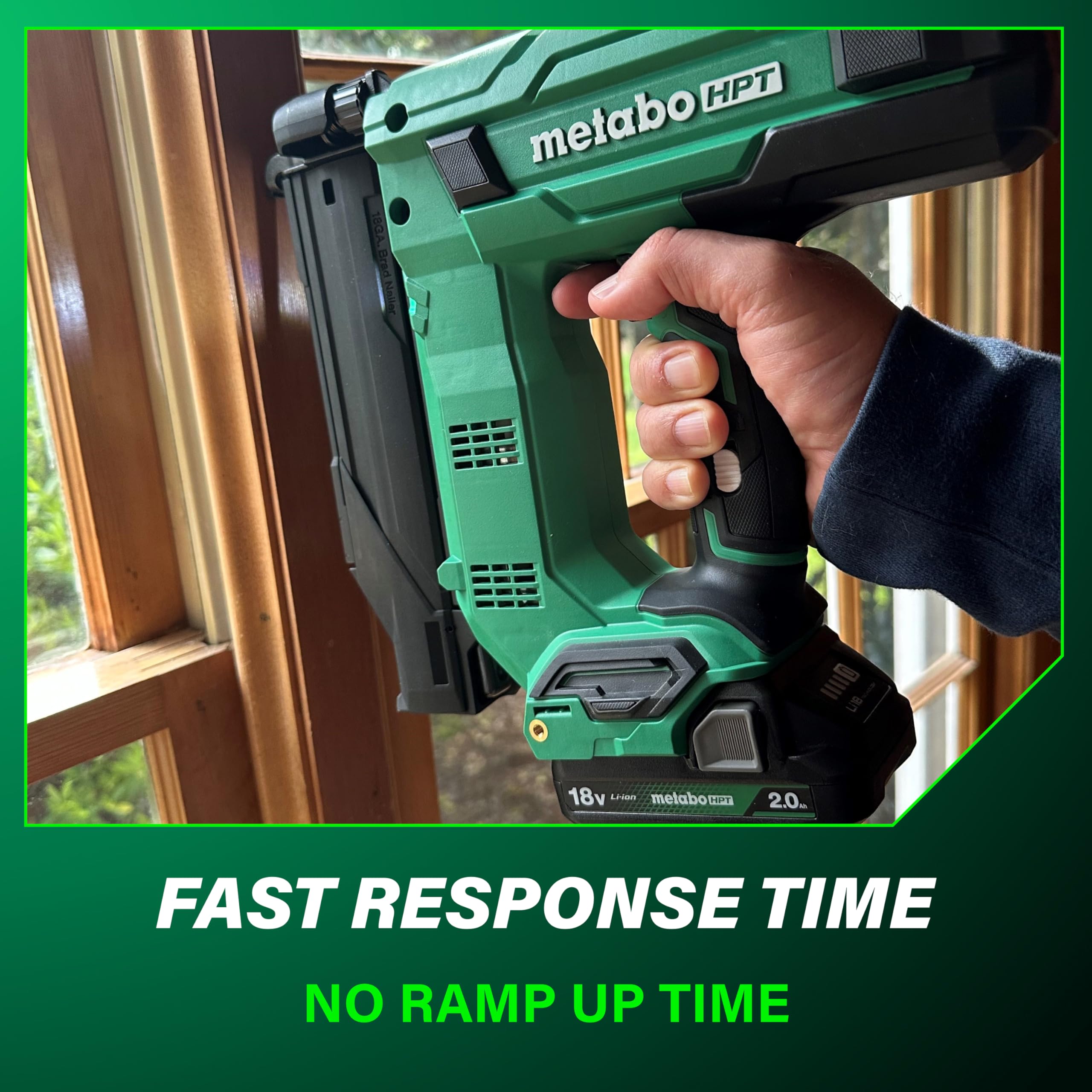 metabo-hpt-18v-cordless-brad-nailer-kit-nt1850dg-with-2-0ah-battery image 7