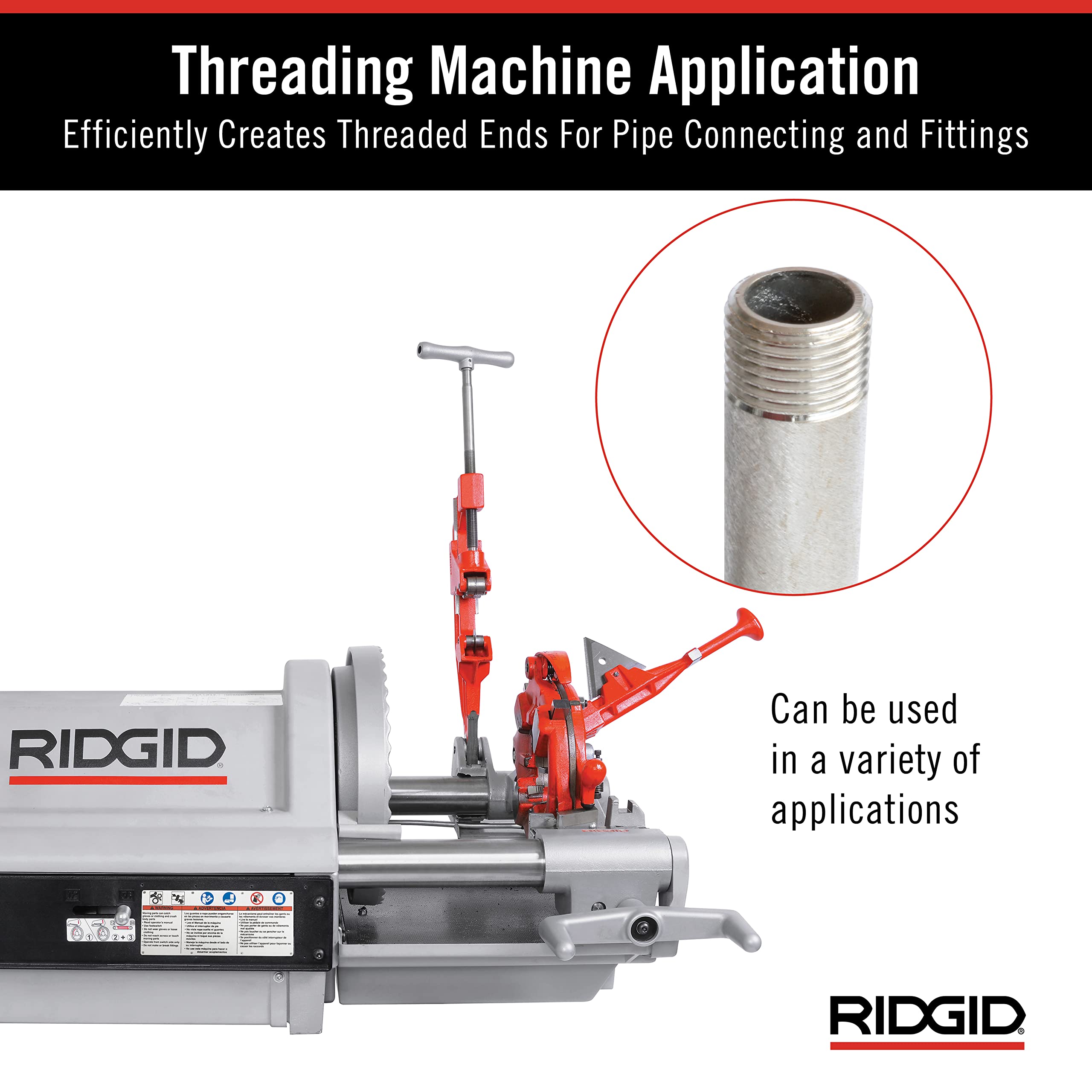 ridgid-26092-model-1224-npt-threading-machine-with-hammer-chuck-25-sale image 3