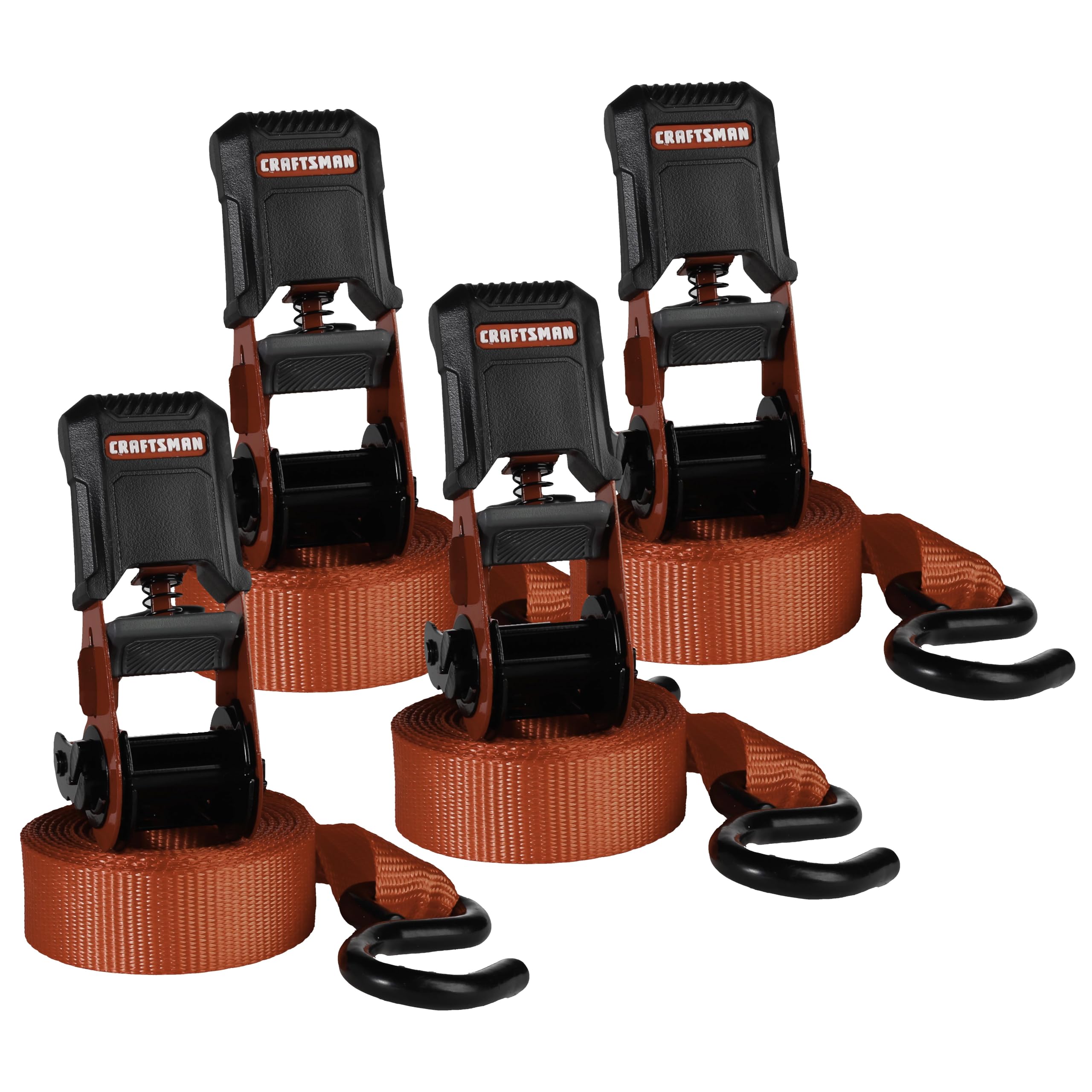 craftsman-cmxazbs15004-1-x-12-ratchet-tie-down-straps-1500-lb-break-strength-4-p image 1