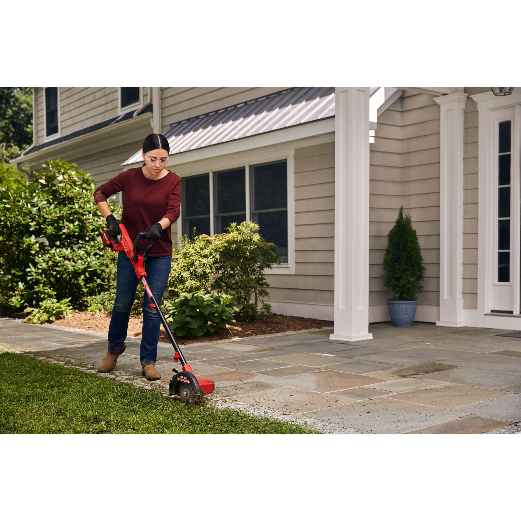 craftsman-20v-cordless-edger-bare-tool-only-cmced400b-v20-platform-4-position-de image 7