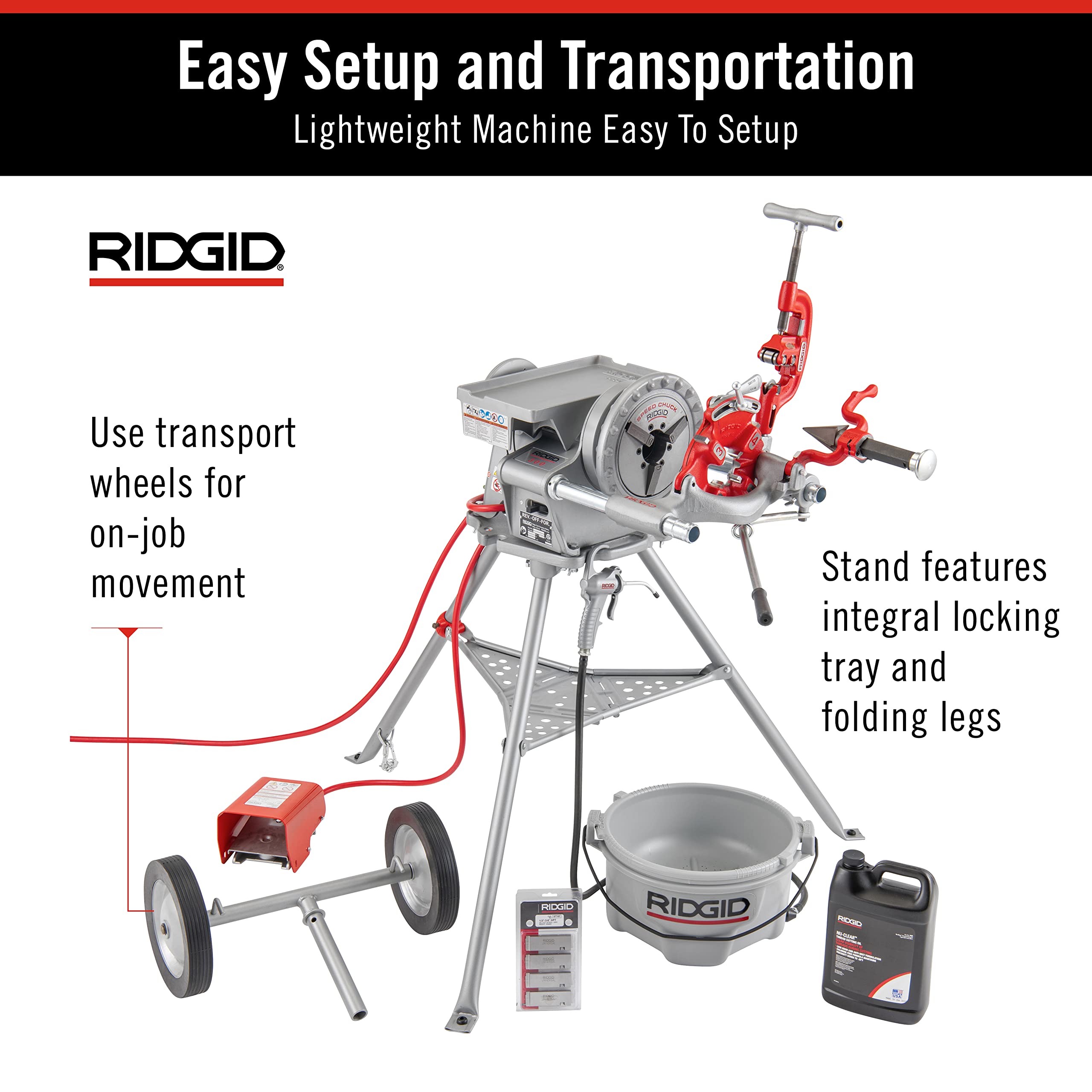 ridgid-model-300-power-drive-complete-threading-machine-15682-38-rpm-1-2-to-2-pi image 6
