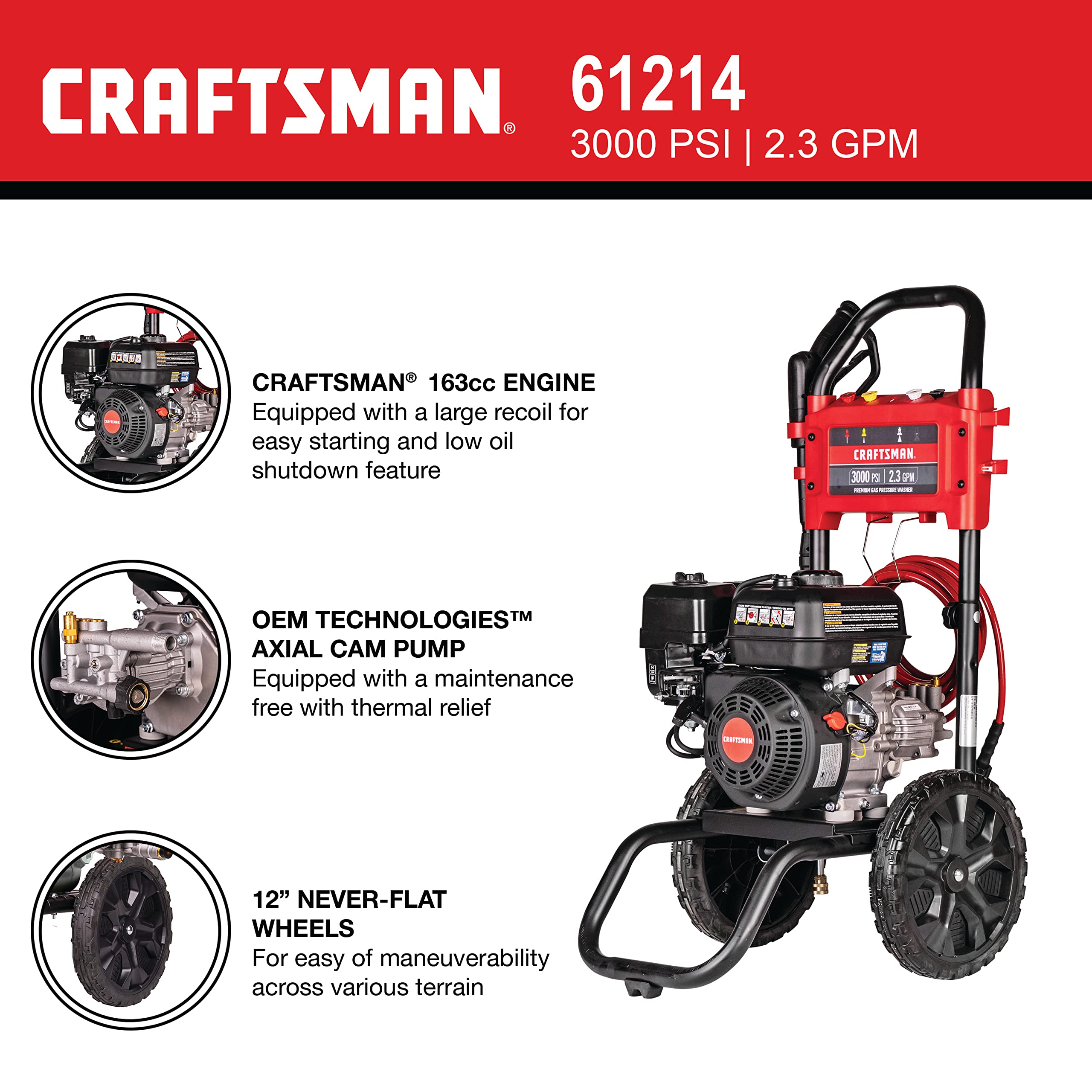 craftsman-3000-psi-gas-pressure-washer-2-3-gpm-cmxgwfn061214 image 2