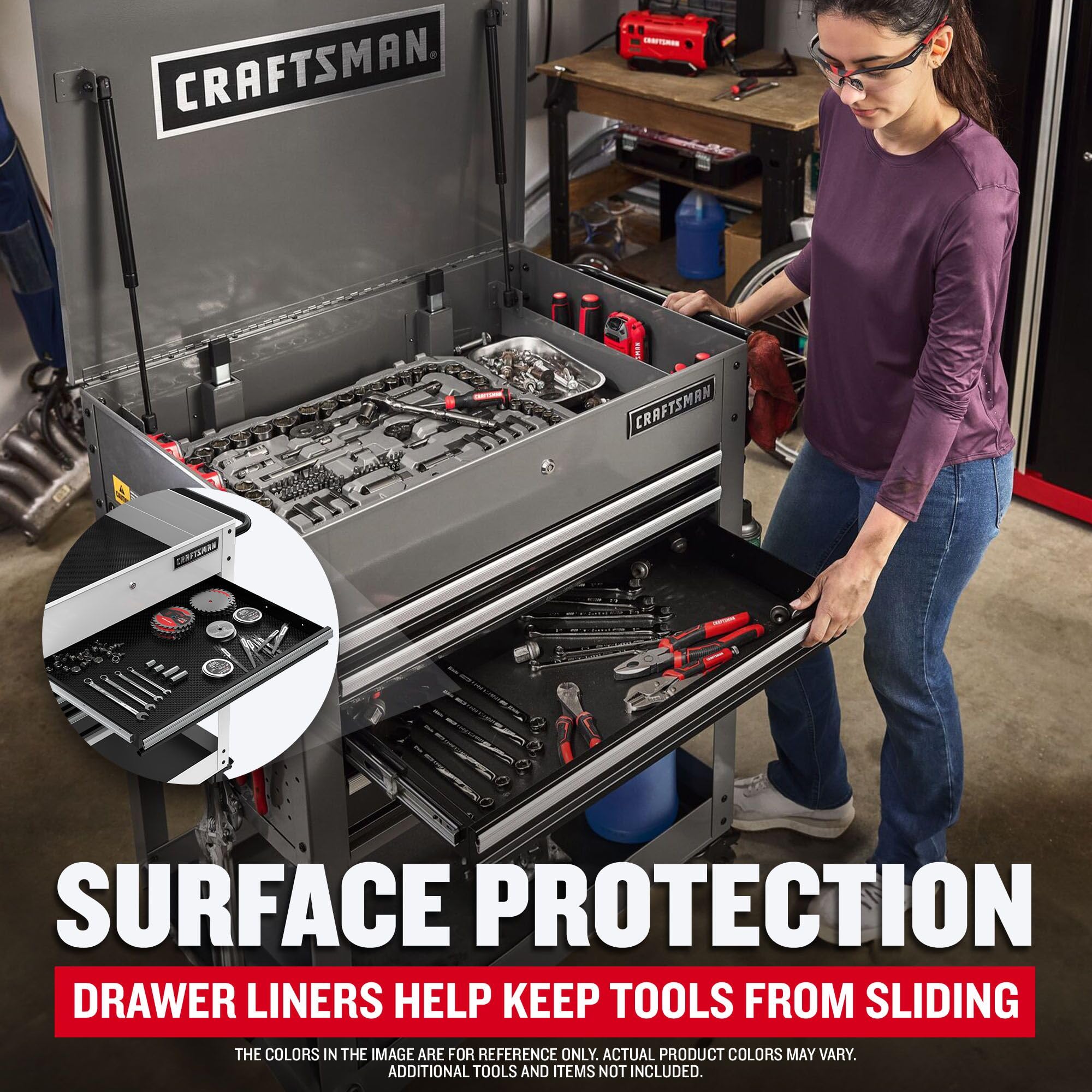 craftsman-cmst98276ww-rolling-tool-chest-with-4-drawers-power-outlets-and-usb-70 image 3
