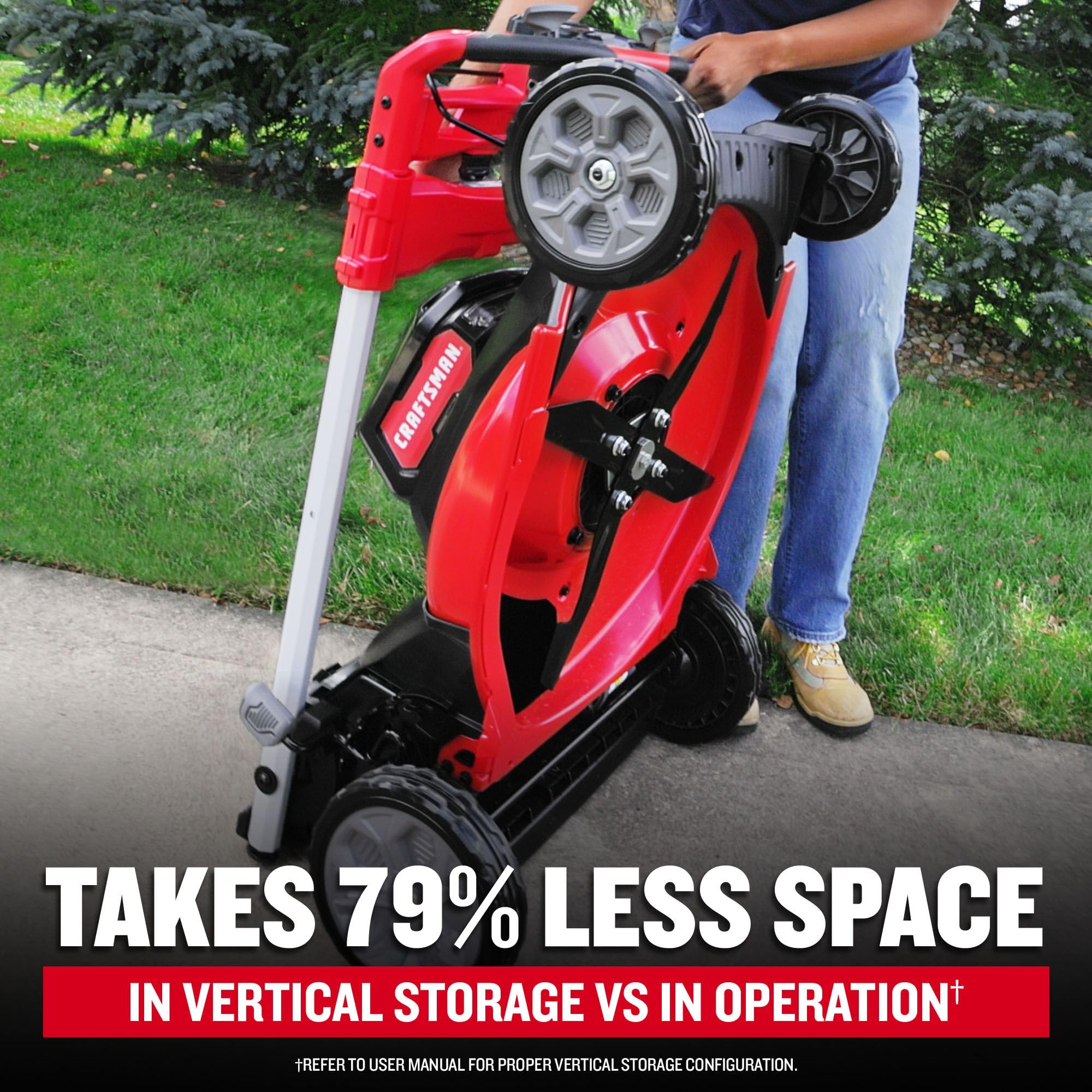 craftsman-v20-brushless-rp-21-in-rear-wheel-driver-mower-2-x-9ah-batteries-and-2 image 6