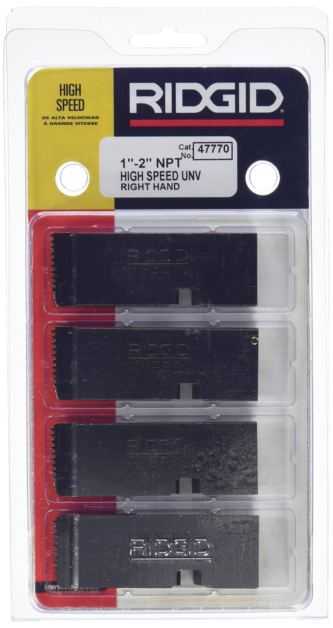 ridgid-47770-threading-machine-dies-right-handed-npt-pipe-dies-1-to-2-high-speed image 1