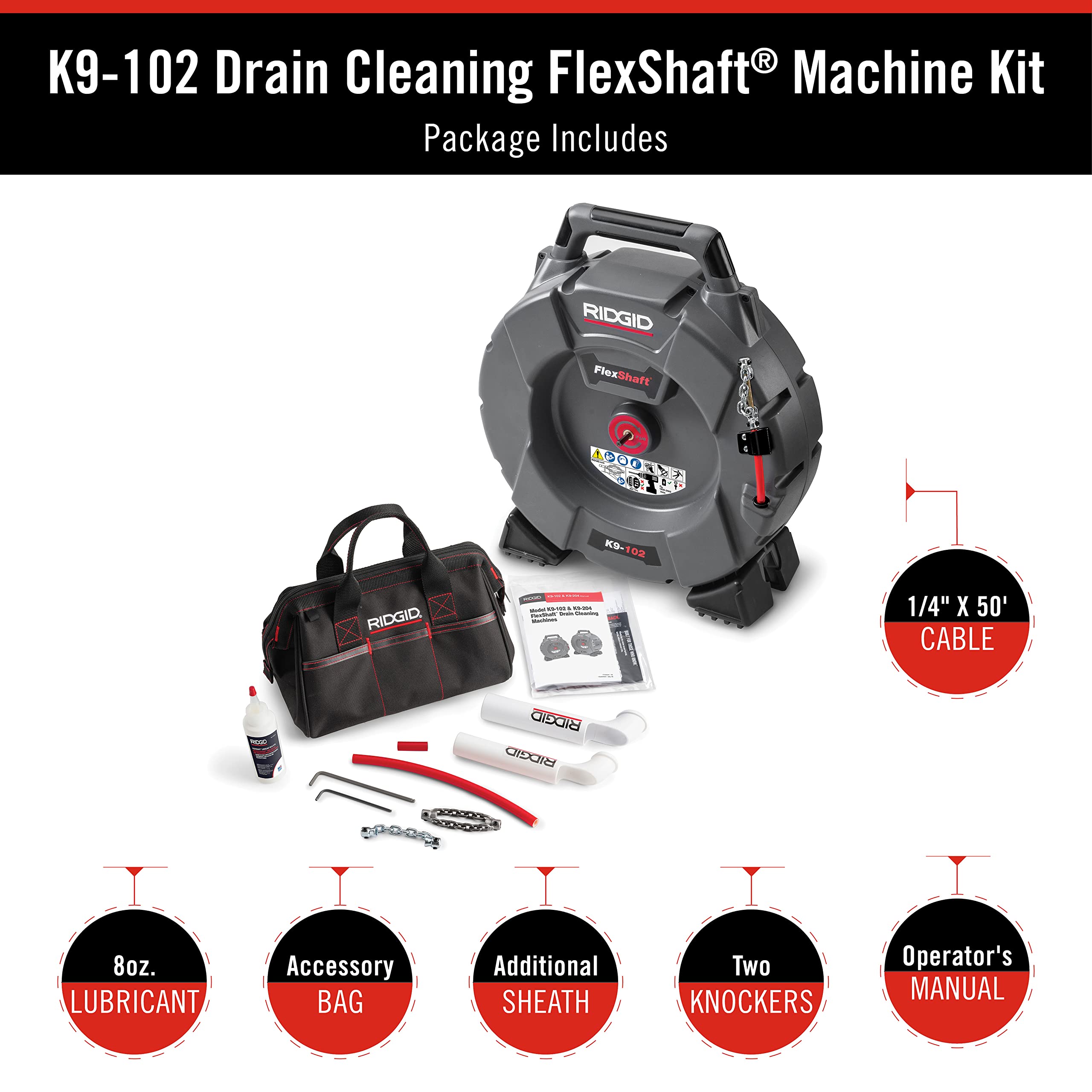 ridgid-64263-model-k9-102-flexshaft-drain-cleaning-machine-kit-for-1-1-4-2-pipes image 7