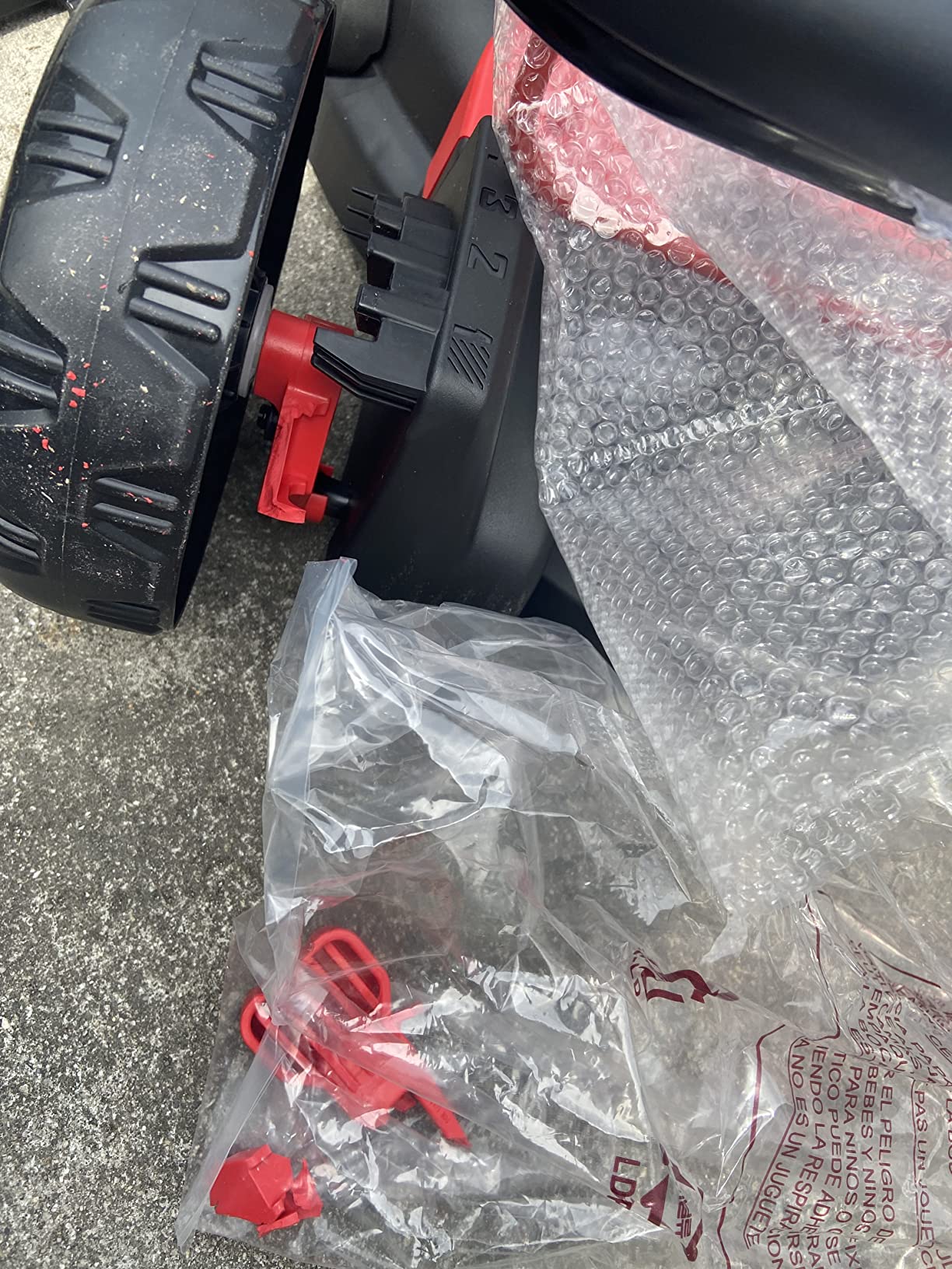 Good mower, but assembly takes time