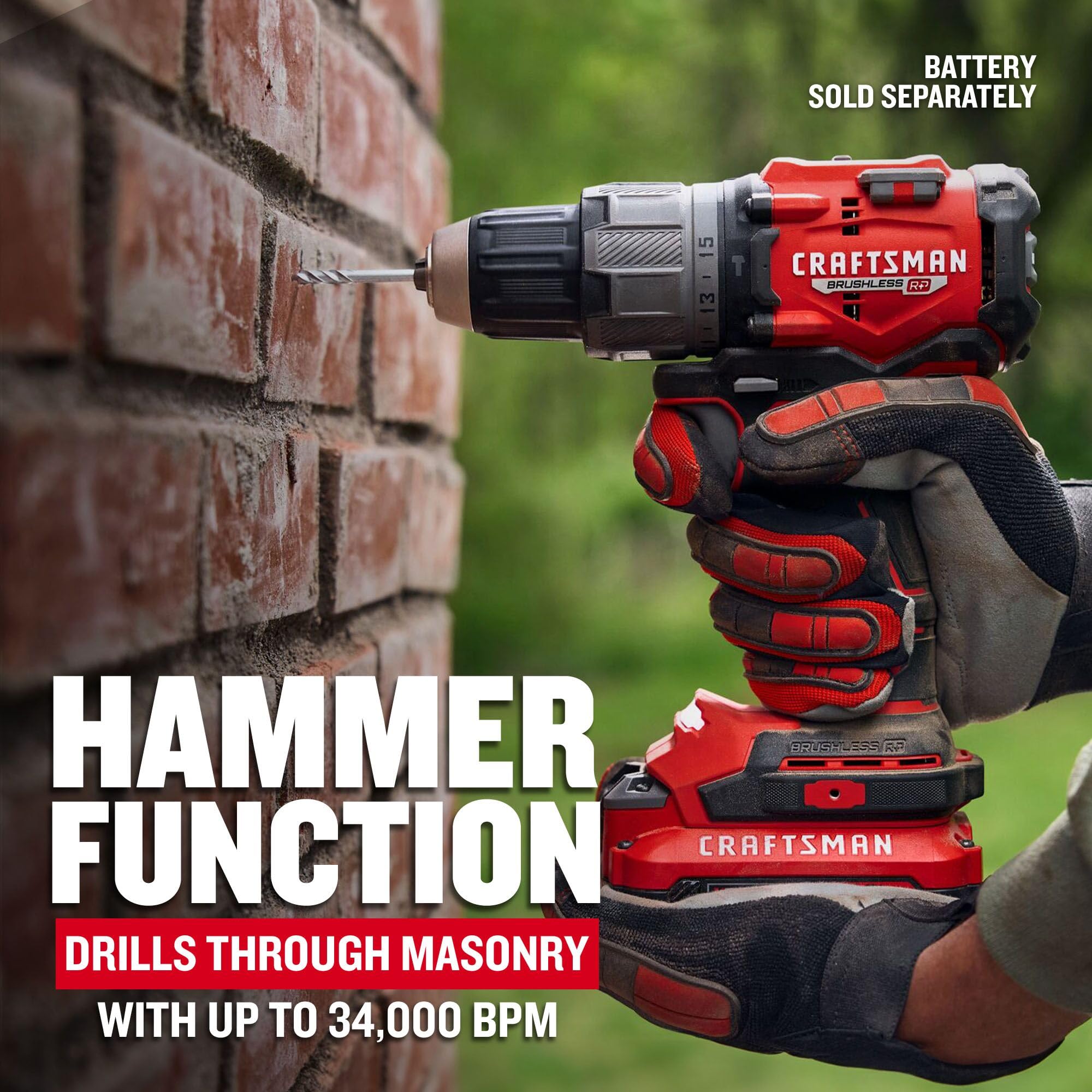 craftsman-v20-1-2-inch-cordless-hammer-drill-bare-tool-only-cmcd726b image 5