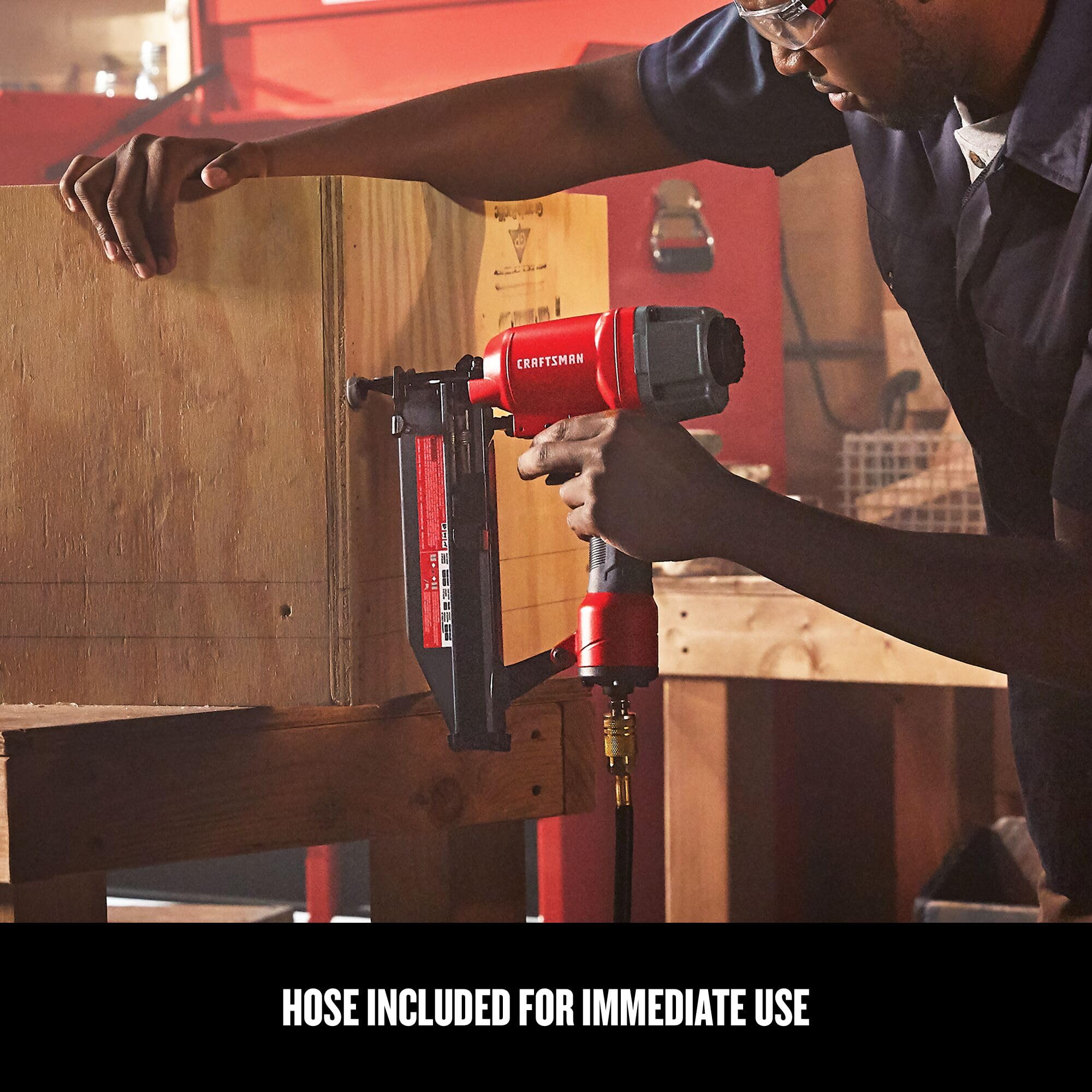 craftsman-cmec1kit18-air-compressor-combo-kit-with-18-gauge-brad-nailer-and-hose image 6
