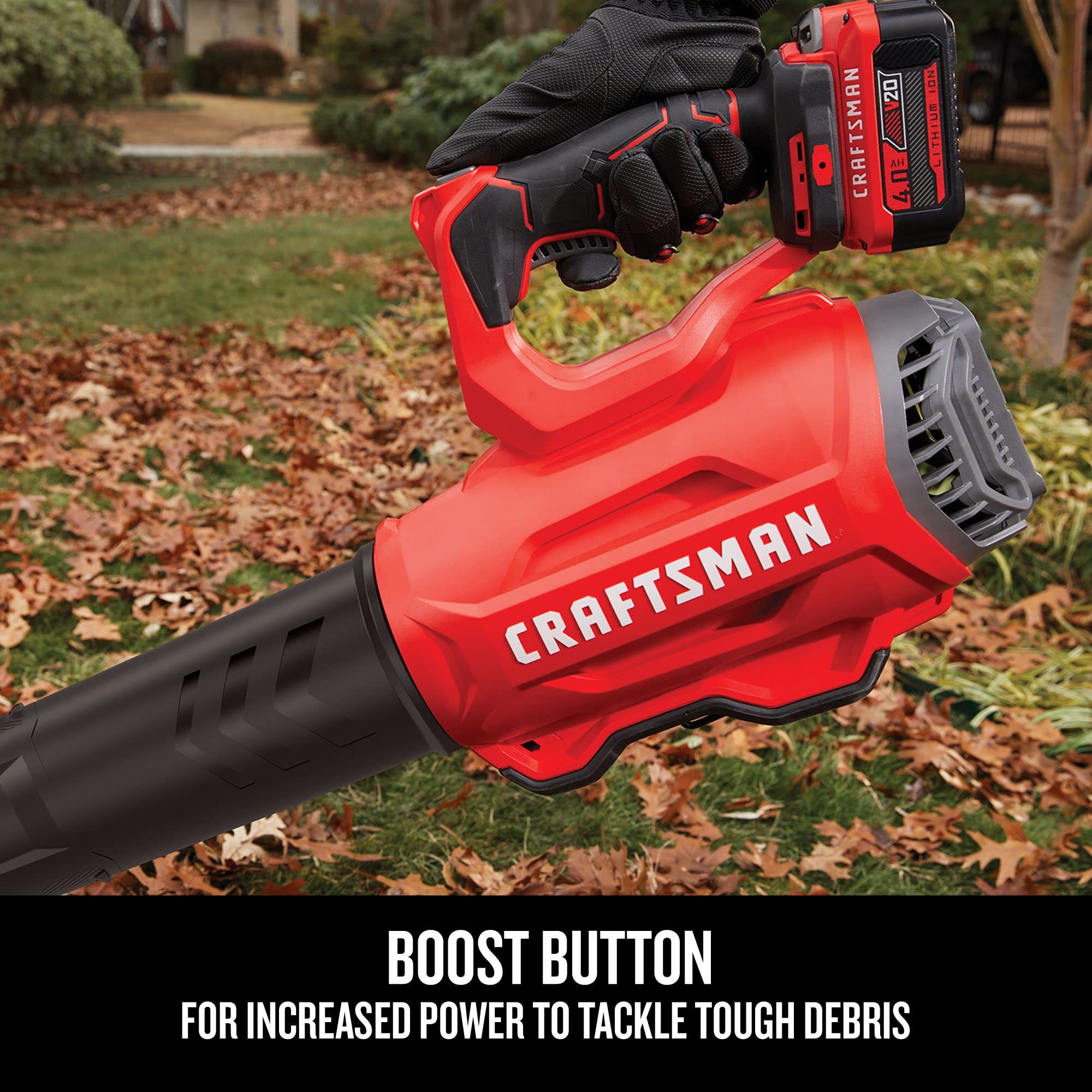craftsman-v20-cordless-leaf-blower-kit-with-4-0ah-battery-charger-cmcbl720m1 image 7