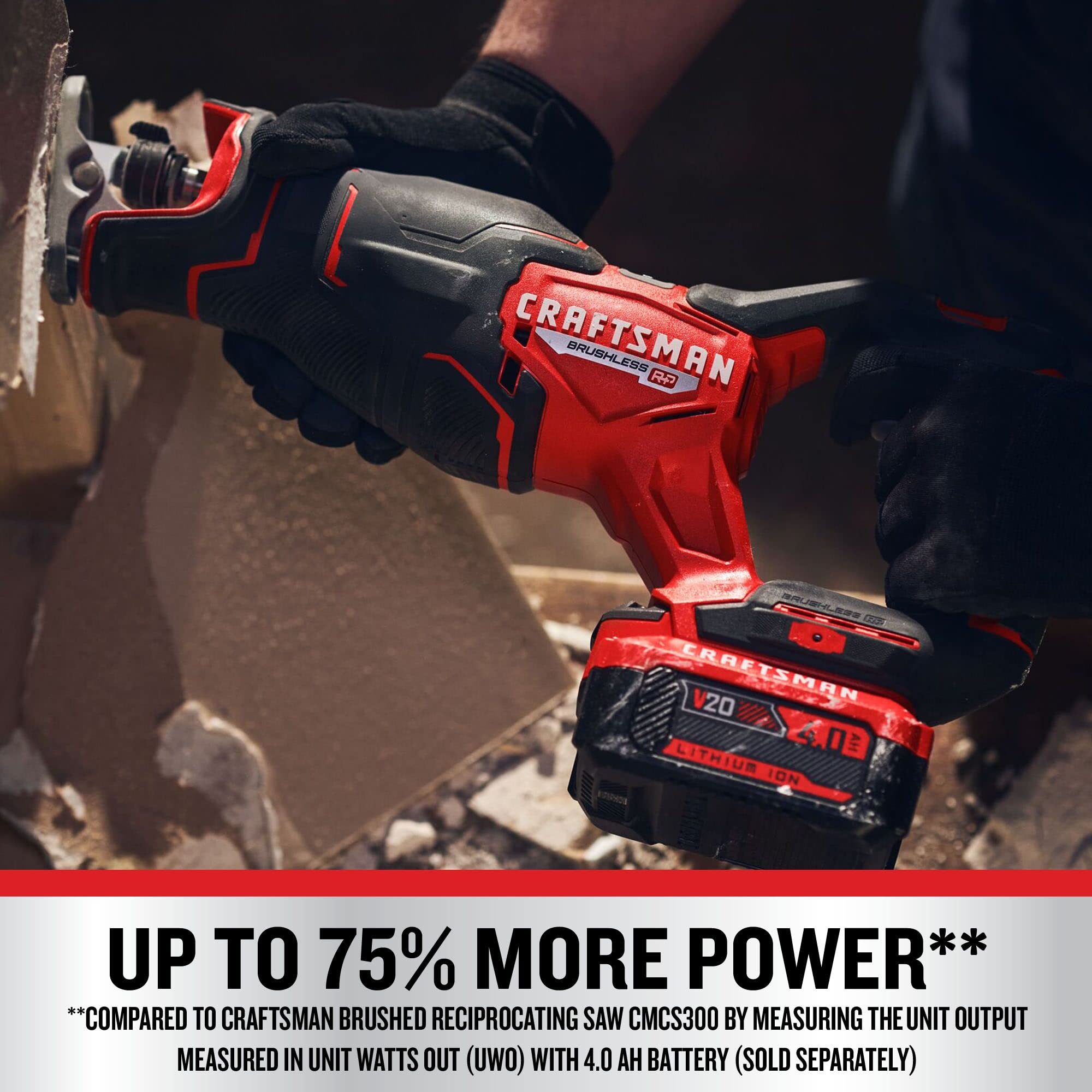 craftsman-v20-brushless-rp-cordless-reciprocating-saw-8-inch-bare-tool-only-cmcs image 3