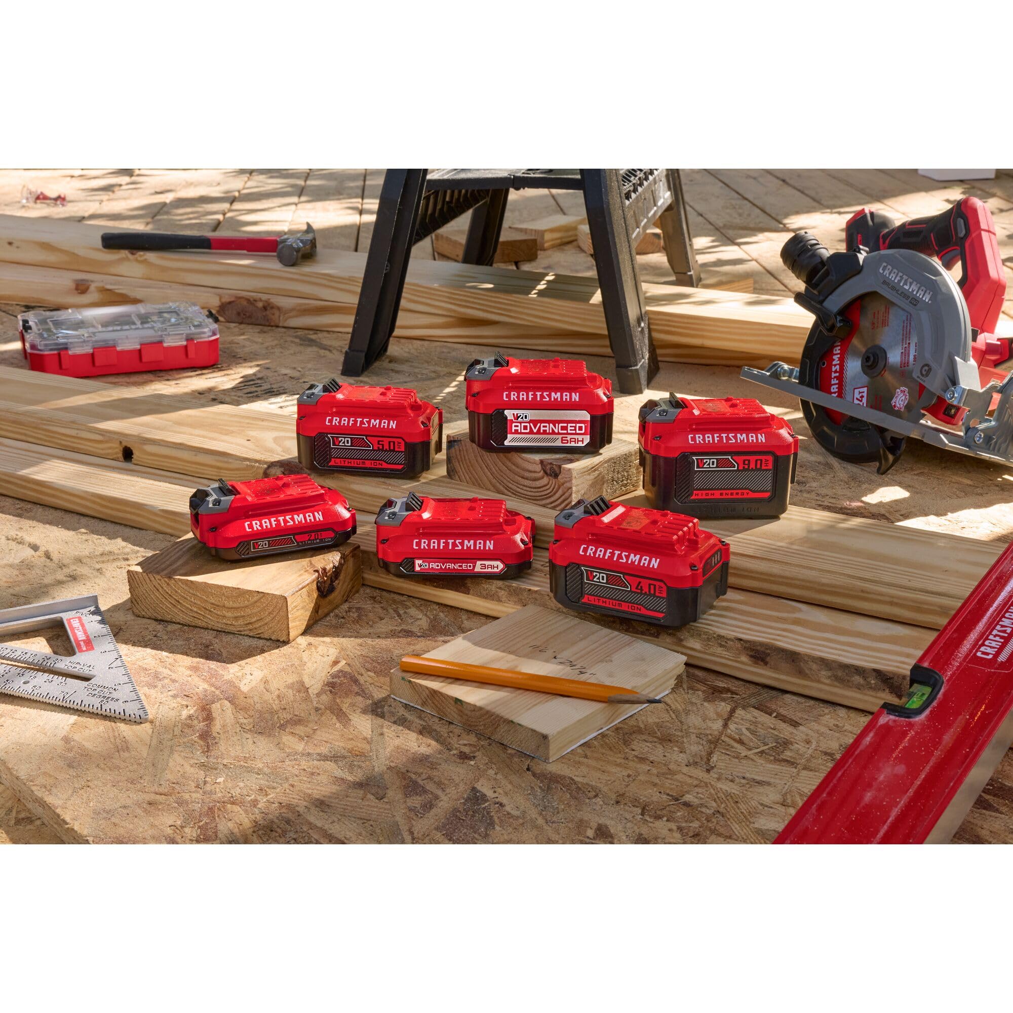 craftsman-v20-3-ah-advanced-battery-starter-kit-with-charger-cmcb2103-ck image 6