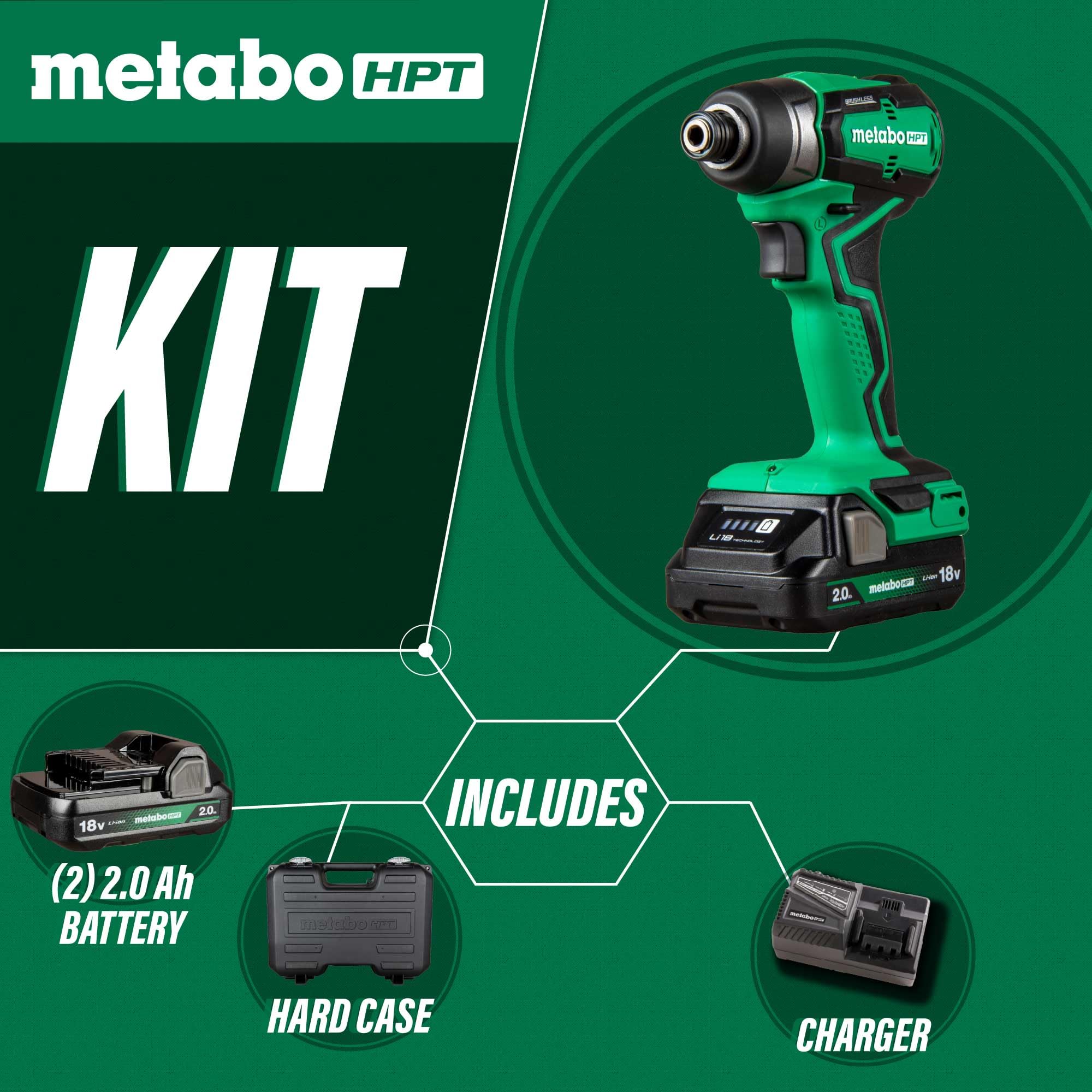 metabo-hpt-18v-multivolt-sub-compact-brushless-impact-driver-kit-wh18ddxs-1-4-he image 3