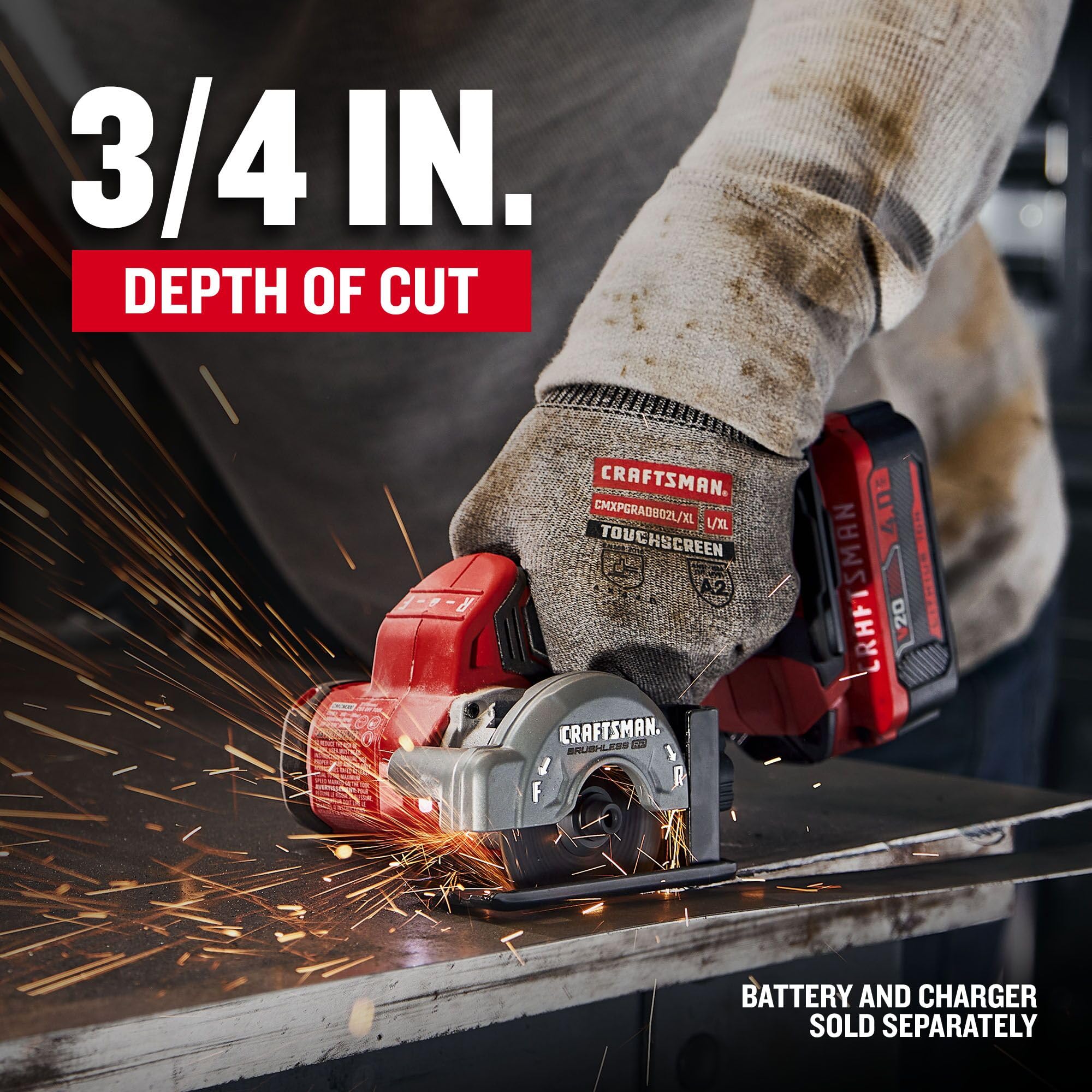 craftsman-v20-3-inch-cordless-cut-off-tool-with-forward-and-reverse-bare-tool-cm image 3