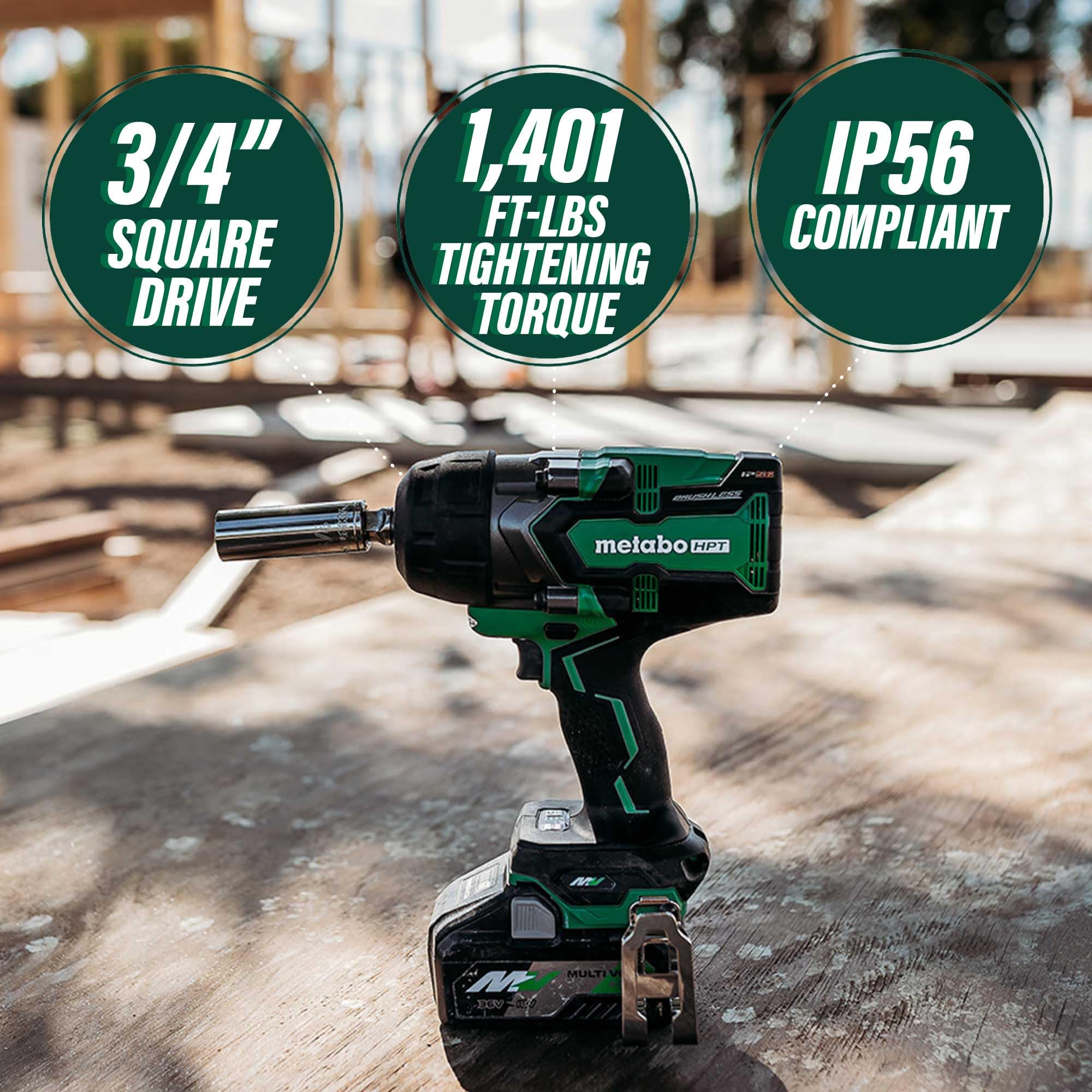 metabo-hpt-36v-multivolt-cordless-brushless-high-torque-3-4-impact-wrench-tool-b image 2
