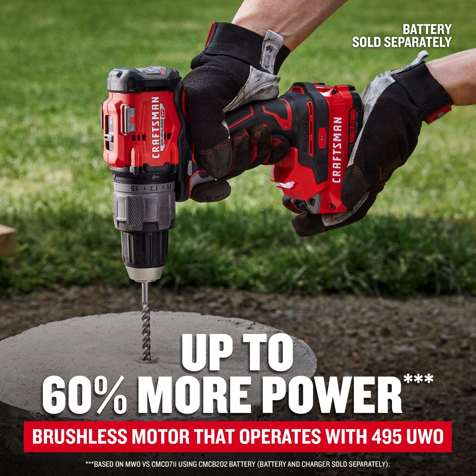 craftsman-v20-1-2-inch-cordless-hammer-drill-bare-tool-only-cmcd726b image 3