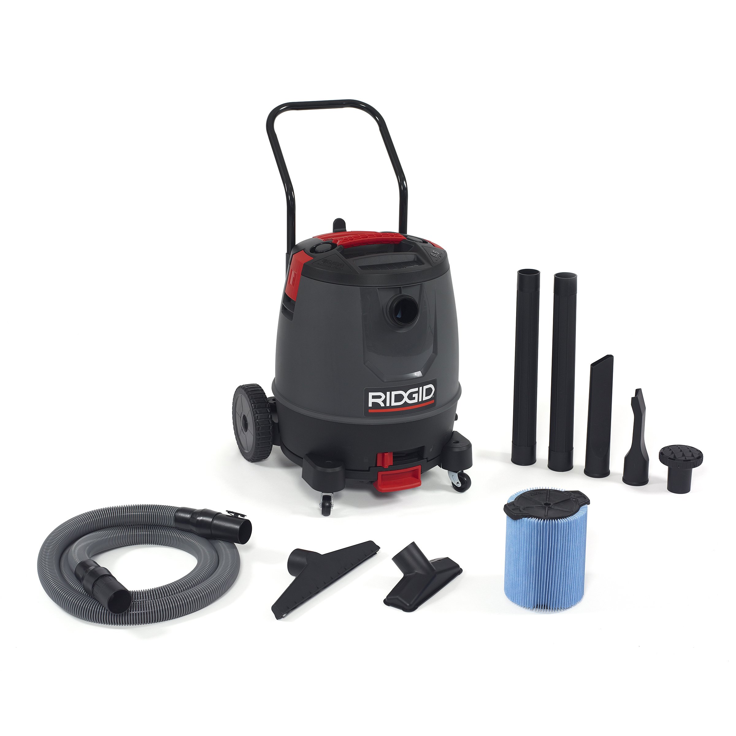 ridgid-50338-1650rv-16-gallon-wet-dry-vacuum-6-5-peak-hp-motor-on-bottom-design- image 1