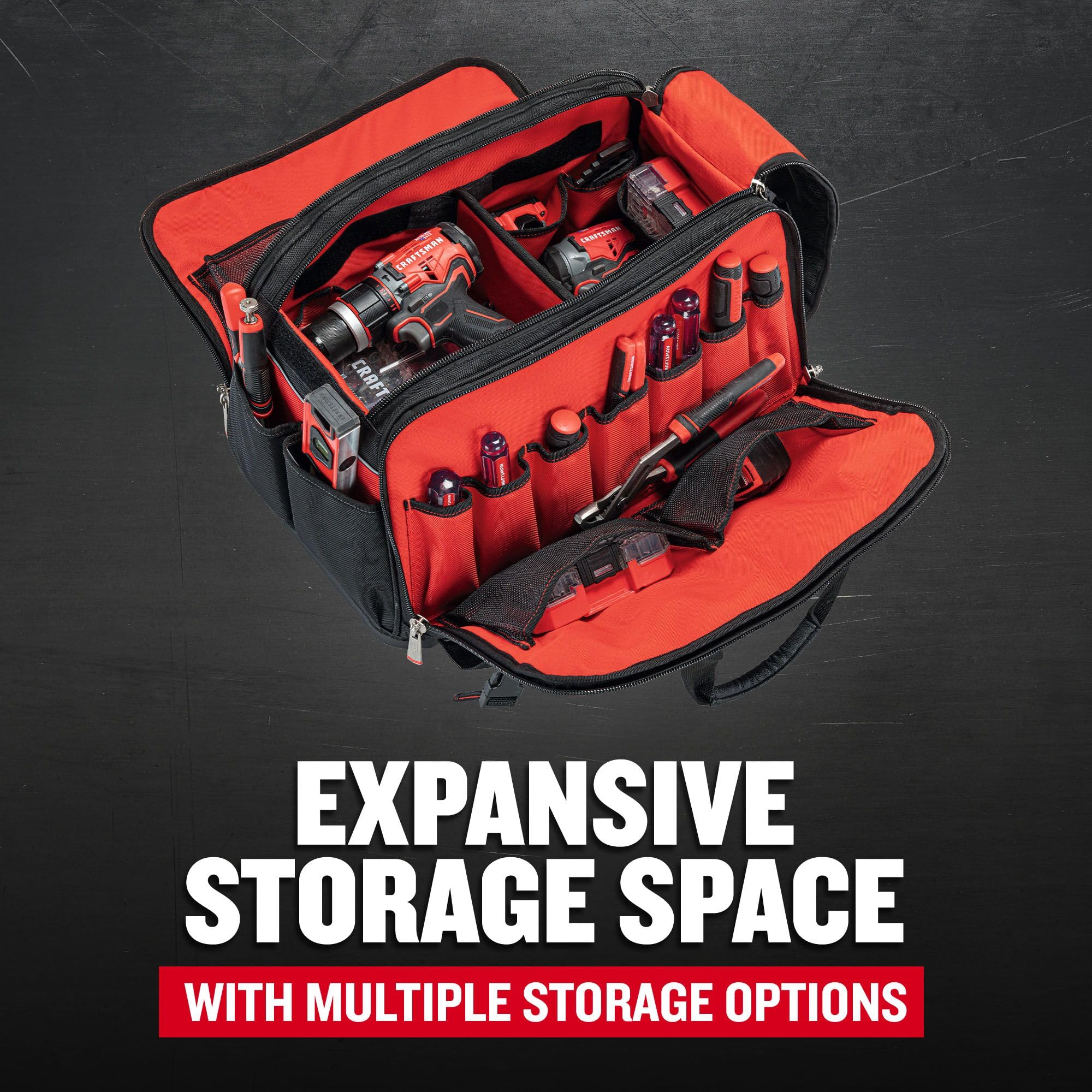 craftsman-versastack-xl-tool-bag-22-5-inch-55-pockets-durable-polyester-cmst2145 image 4