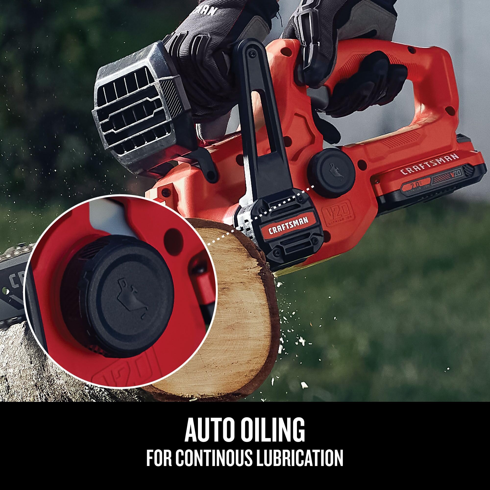 craftsman-v20-cordless-10-inch-mini-chainsaw-bare-tool-only-cmccs610b image 5
