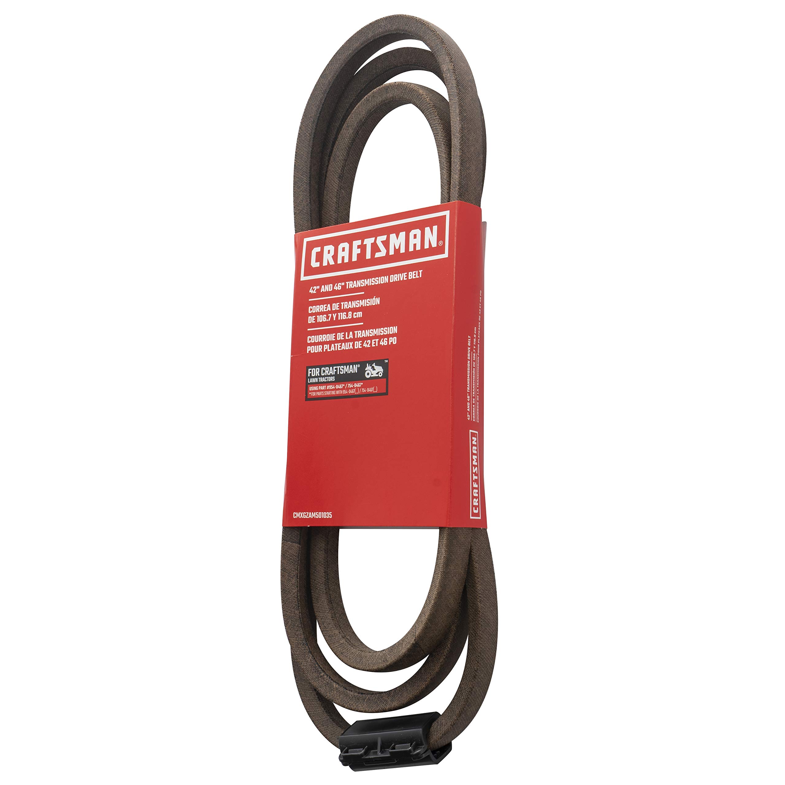 craftsman-cmxgzam501035-42-inch-drive-belt-for-lawn-tractors-replaces-0467a image 3