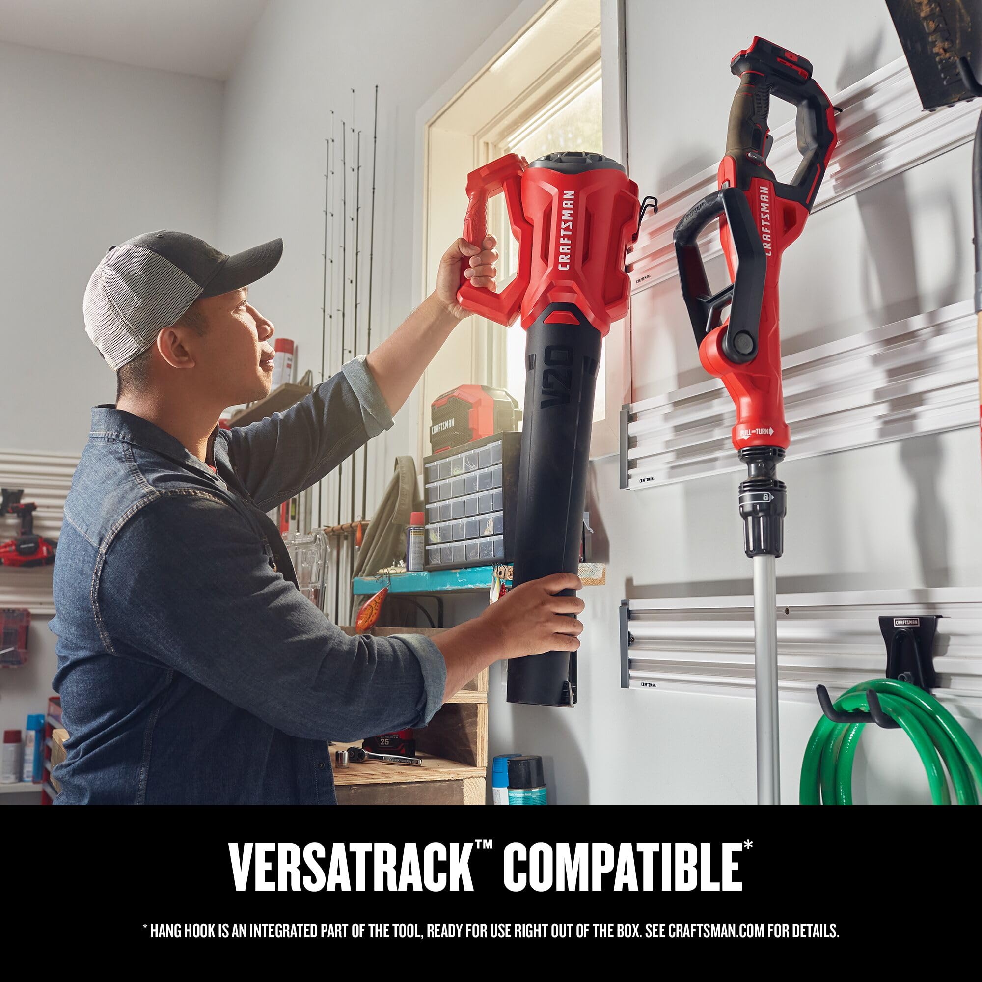 craftsman-v20-cordless-leaf-blower-with-battery-and-charger-brushless-motor-up-t image 6