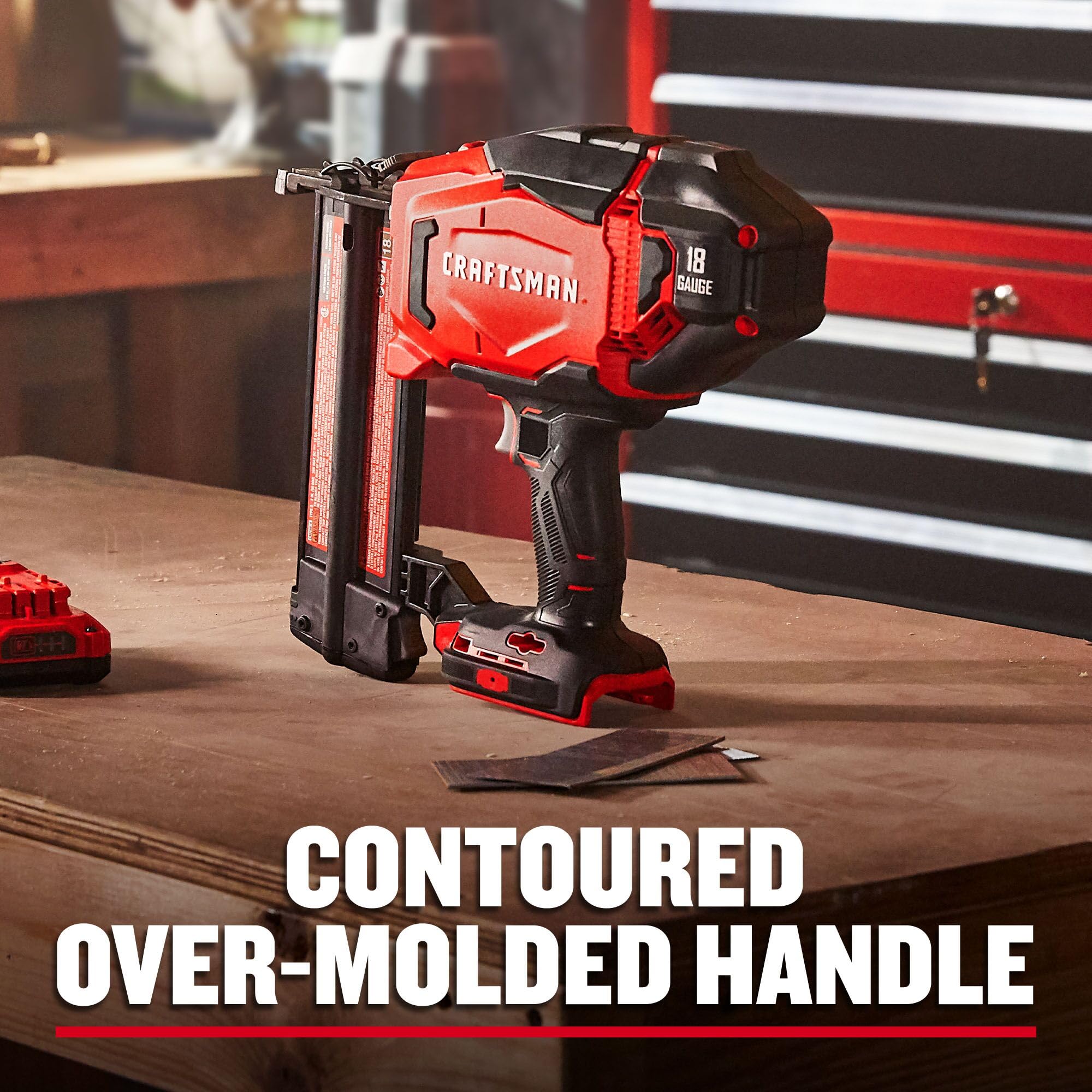 craftsman-v20-cmcn618c1-18-gauge-cordless-brad-nailer-kit-with-battery image 7