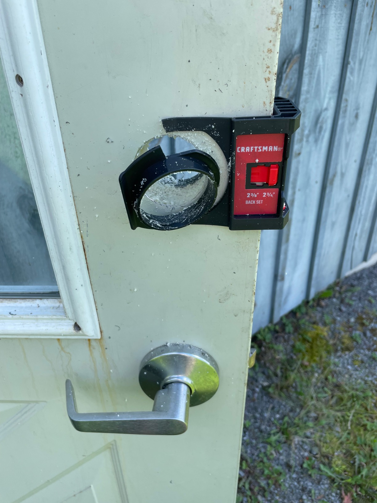 Great for wood doors